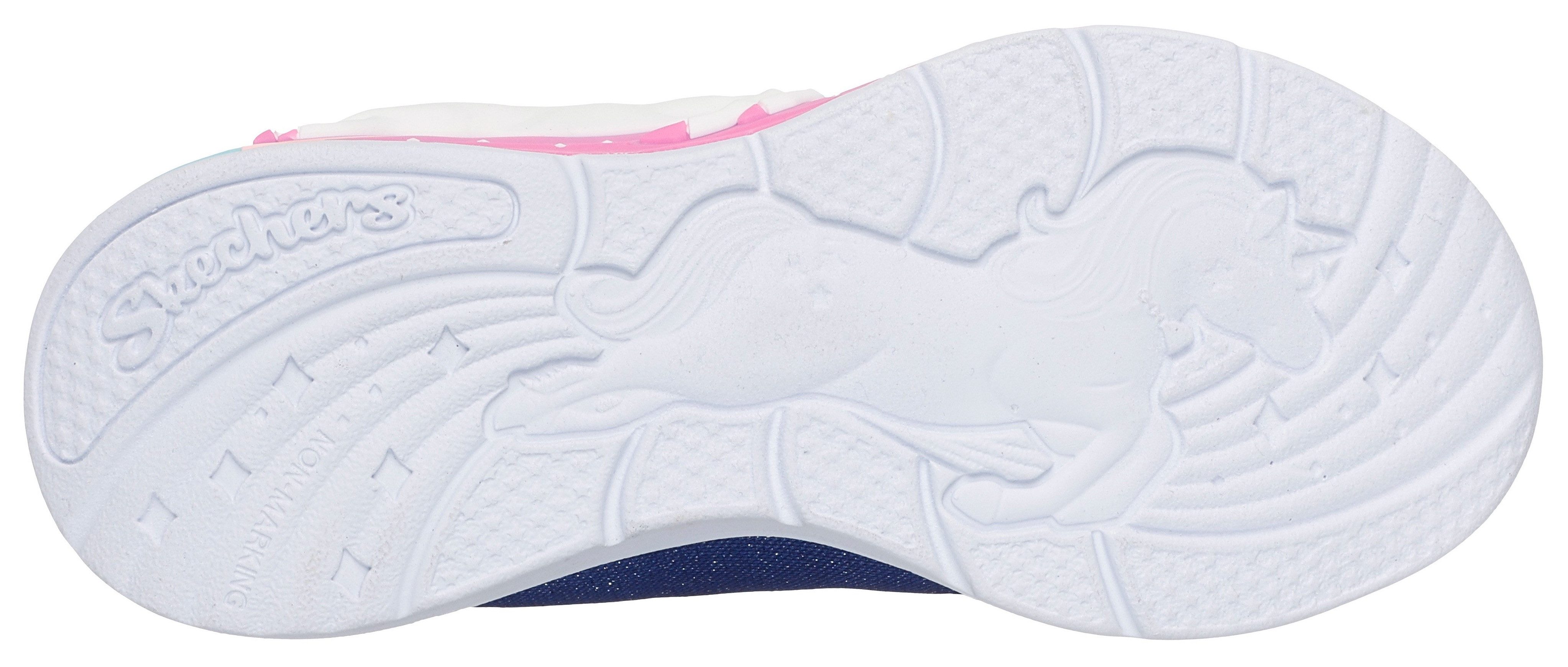 Skechers UNICORN CHASER Sneaker Boots mit Einhorn, Größenschablone zum Download