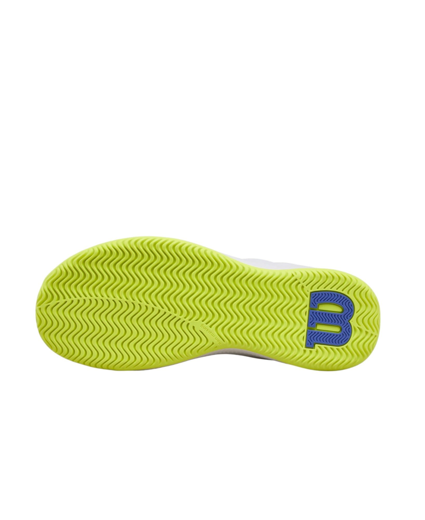 Wilson Intrigue Lite Allcourt 2025 weiss/blau/gelb Damen Tennisschuh