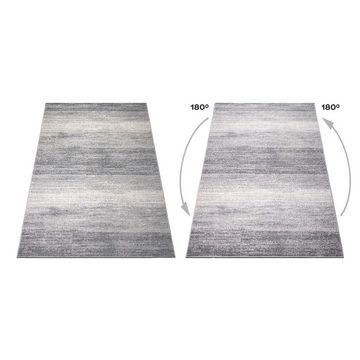 Teppich Mercur, oKu-Tex, rechteckig, Höhe: 11 mm, Kurzflorteppich, besonders weicher Flor, grau meliert, dichte Qualität
