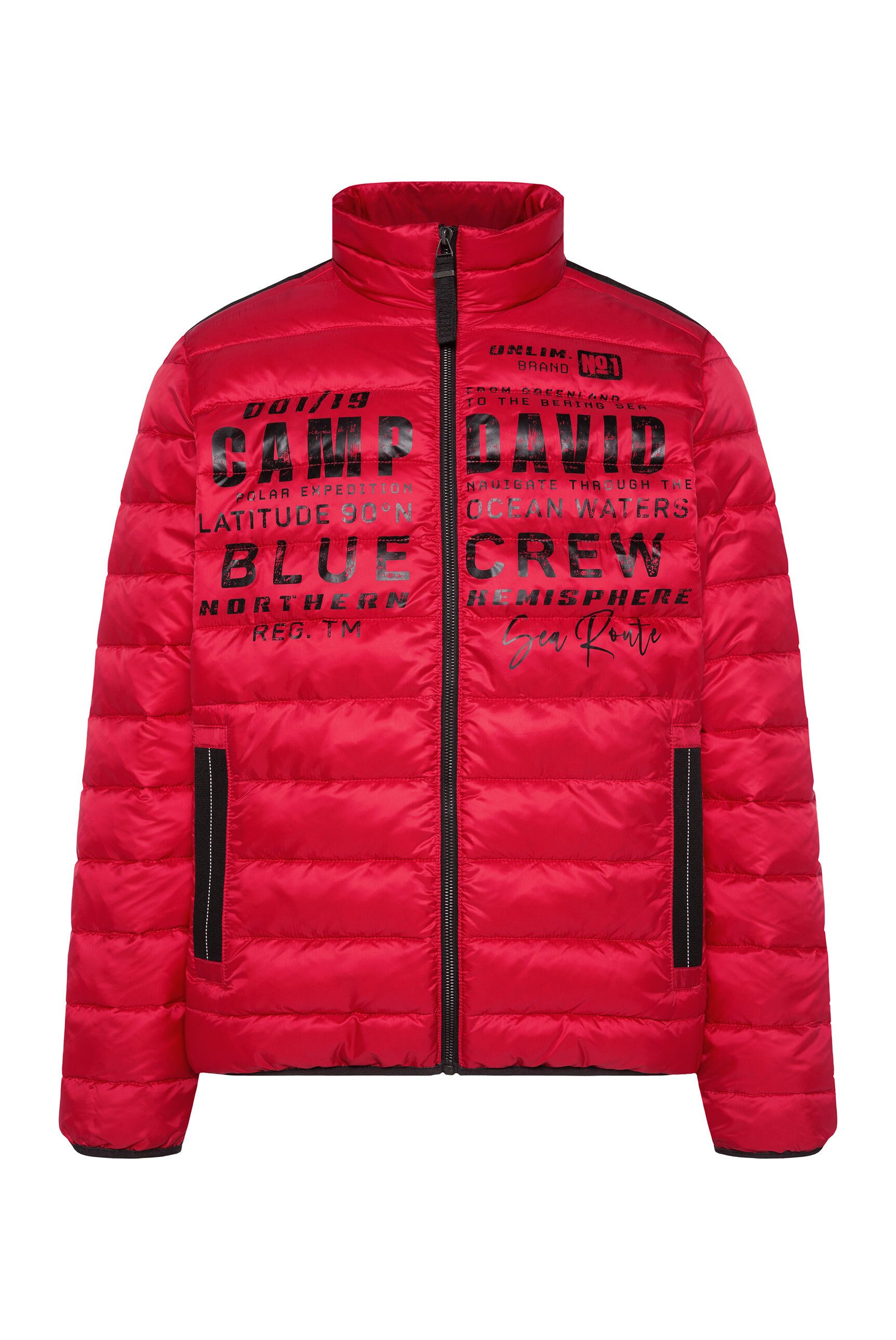 CAMP DAVID Outdoorjacke mit Windfangleiste