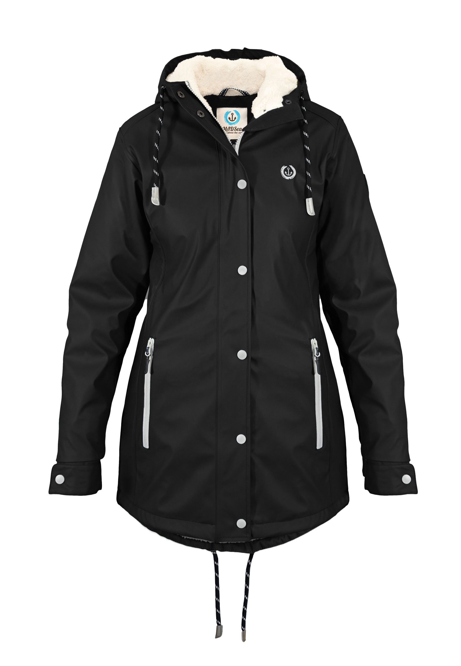 MADSea Regenjacke Friesennerz Regenparka mit Teddyfleece günstig online kaufen
