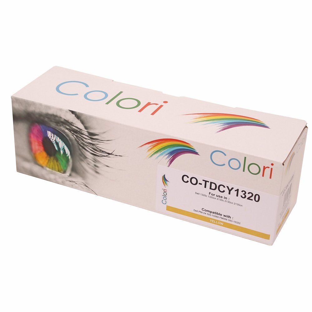 Colori Tonerkartusche, für von Kompatibler Dell für Gelb 1320c Toner Colori Dell 1320 1320cn
