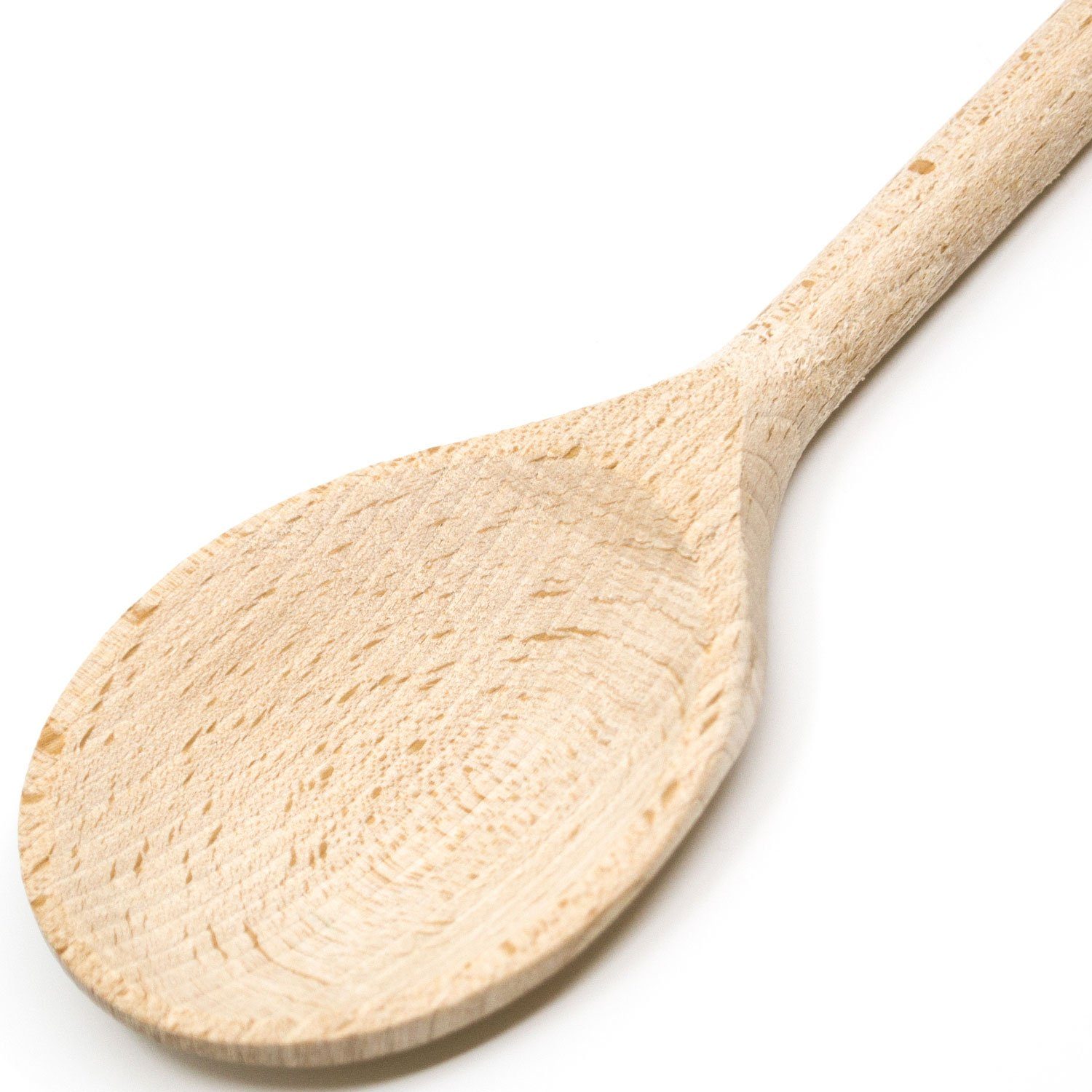 Landshop24 Kochlöffel Holzkochlöffel Grossküchen Kochlöffel runder Kopf Holzlöffel 60 cm, Hergestellt in Deutschland – Bild 2 von 2