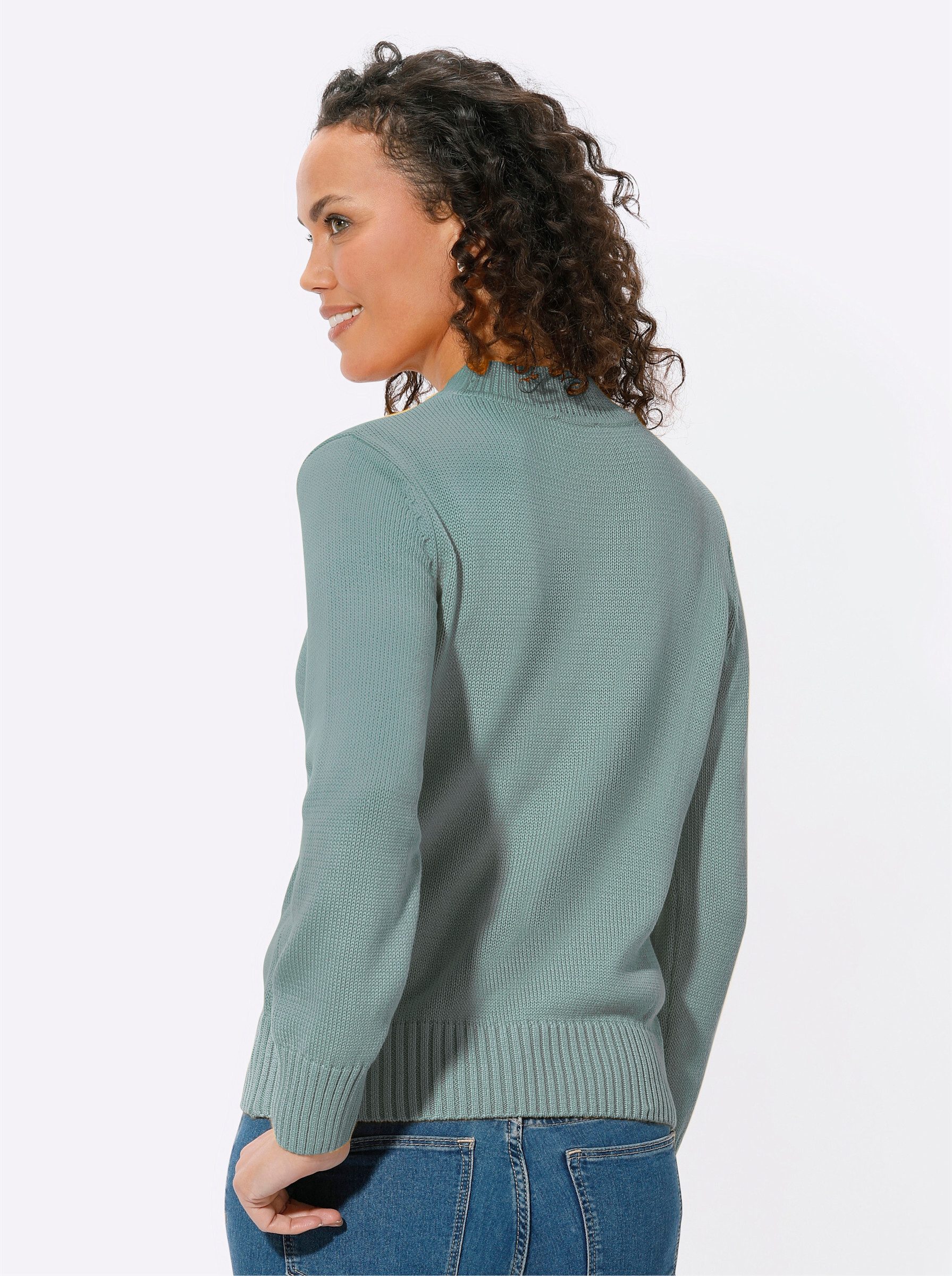 Witt Strickpullover Stehkragenpullover günstig online kaufen