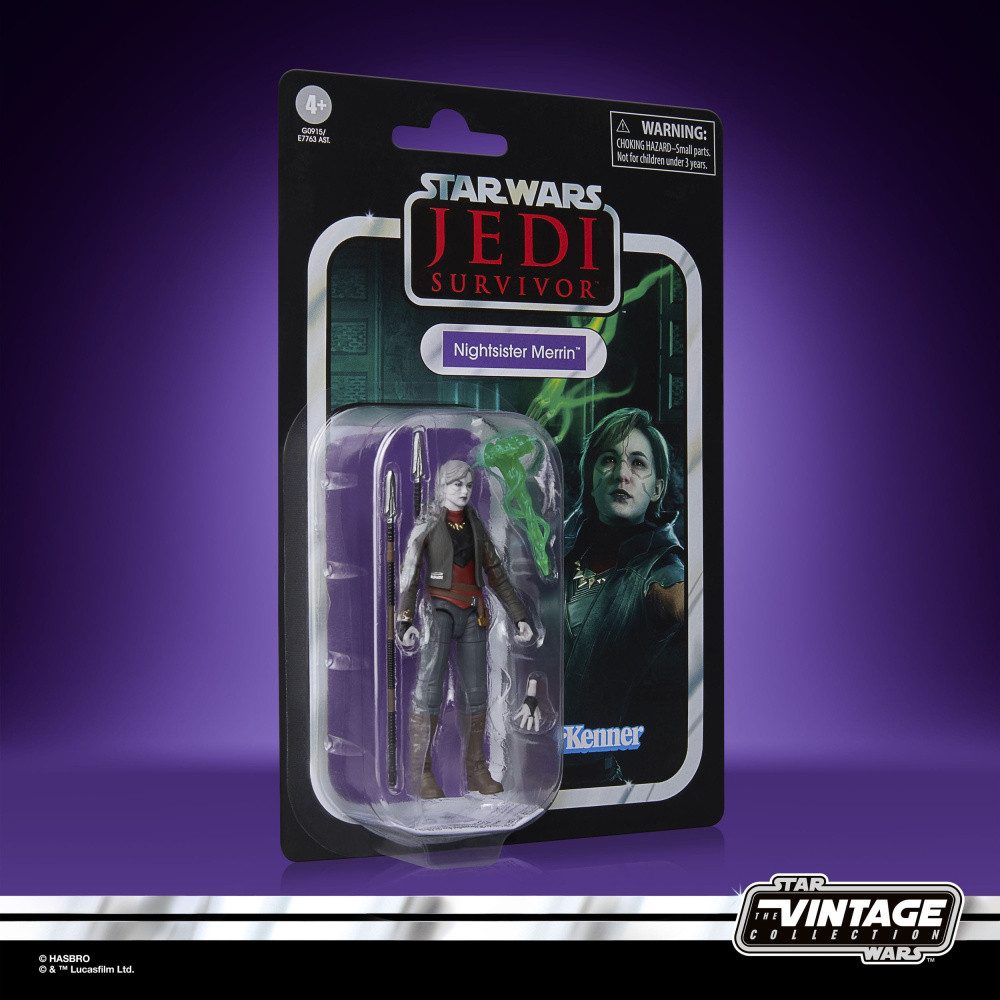 Hasbro Actionfigur Star Wars Jedi: Survivor Vintage Collection Actionfigur Nightsister Me