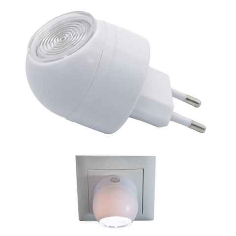 BENSON Nachtlicht LED Nachtlicht Steckdose Sensor 360° Nachtlampe 1W, Dämmerungssensor, Notlicht