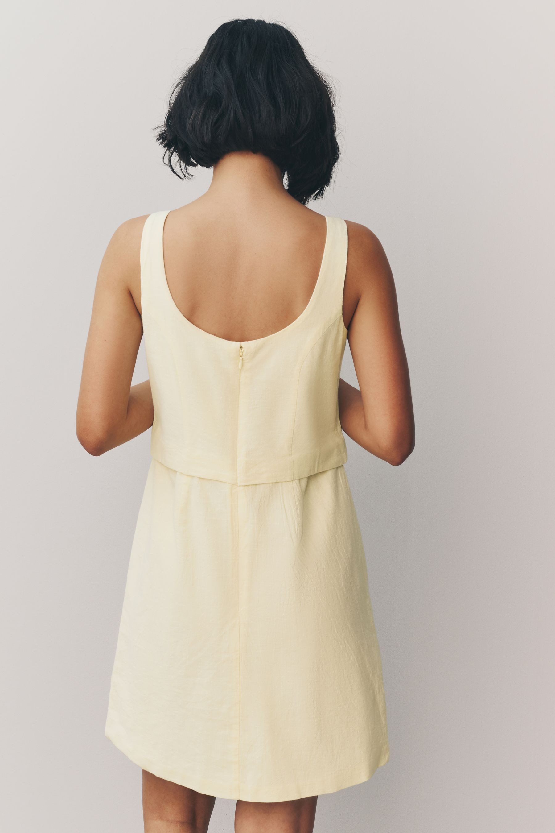 Next Minikleid Ärmelloses Minikleid mit Weste günstig online kaufen
