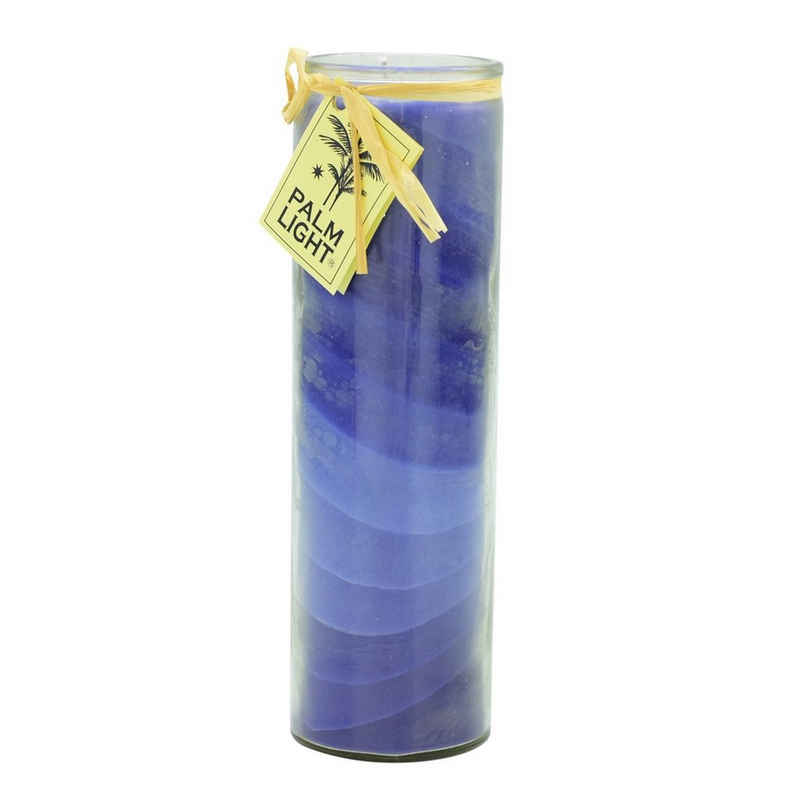 yogabox Duftkerze NUANCE Kerze BLAU ca. 20 cm (1-tlg)