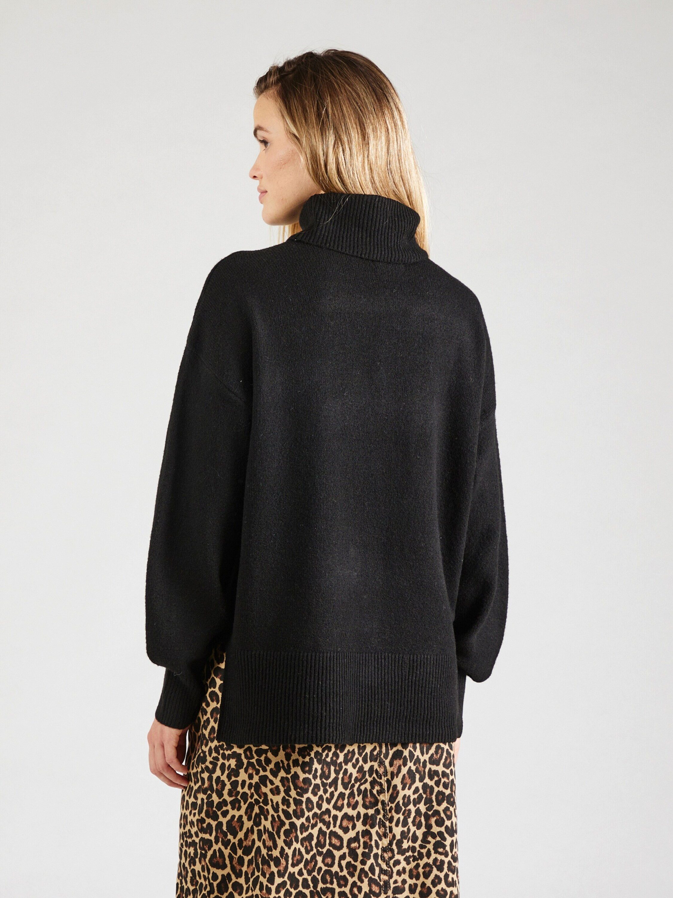 pieces Rollkragenpullover (1-tlg) Plain/ohne Details günstig online kaufen