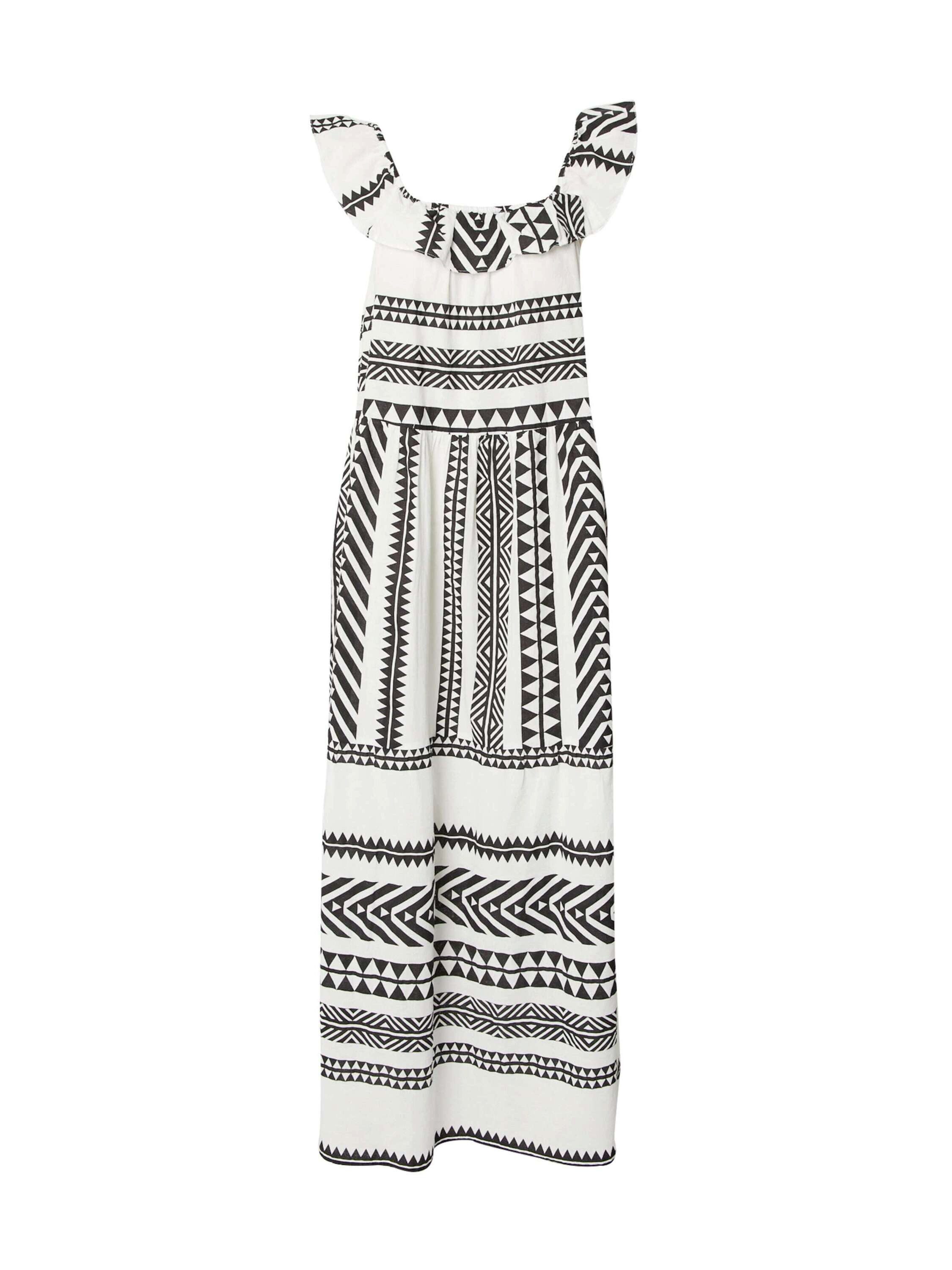 Vero Moda Sommerkleid (1-tlg) Volant