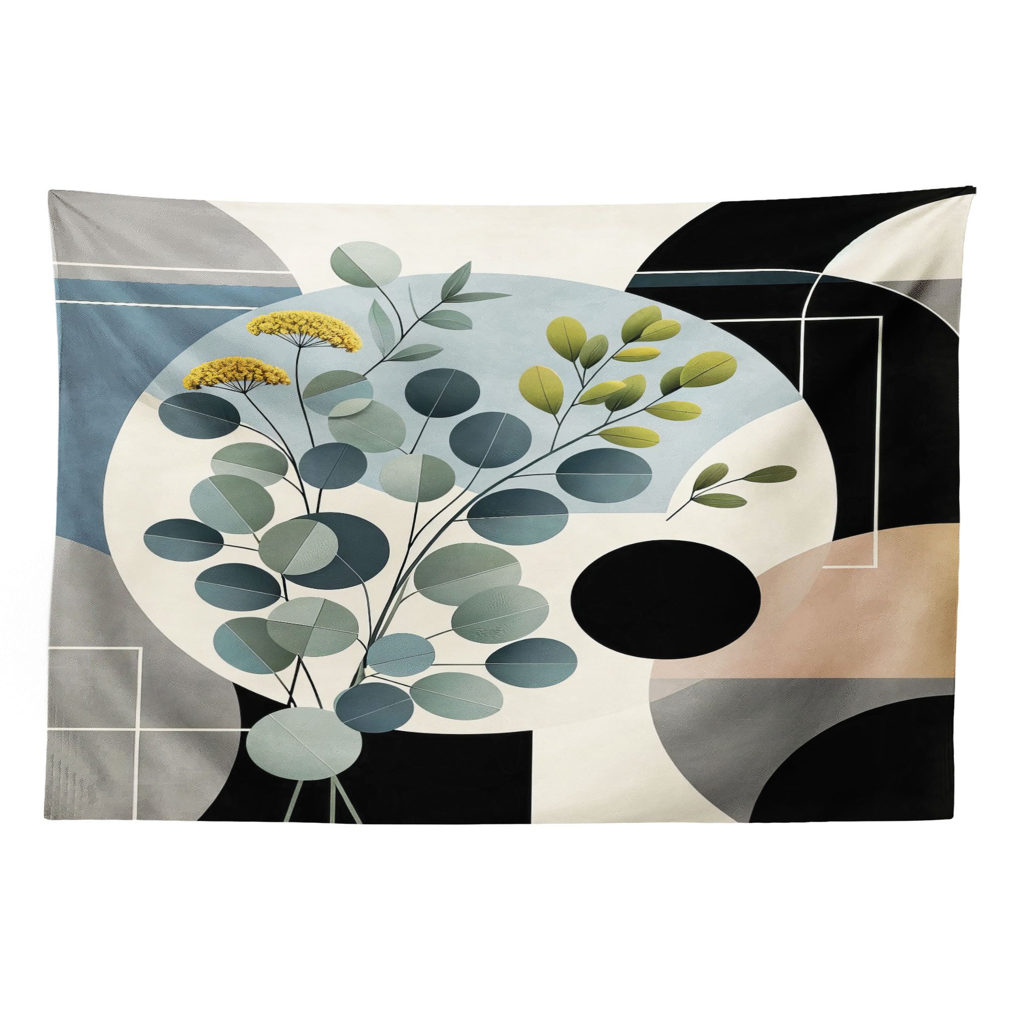 Abakuhaus Wandteppich aus Weiches Mikrofaser Stoff Für das Wohn und Schlafzimmer, rechteckig