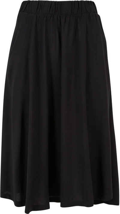 URBAN CLASSICS Midirock Ladies Viscose Skirt
