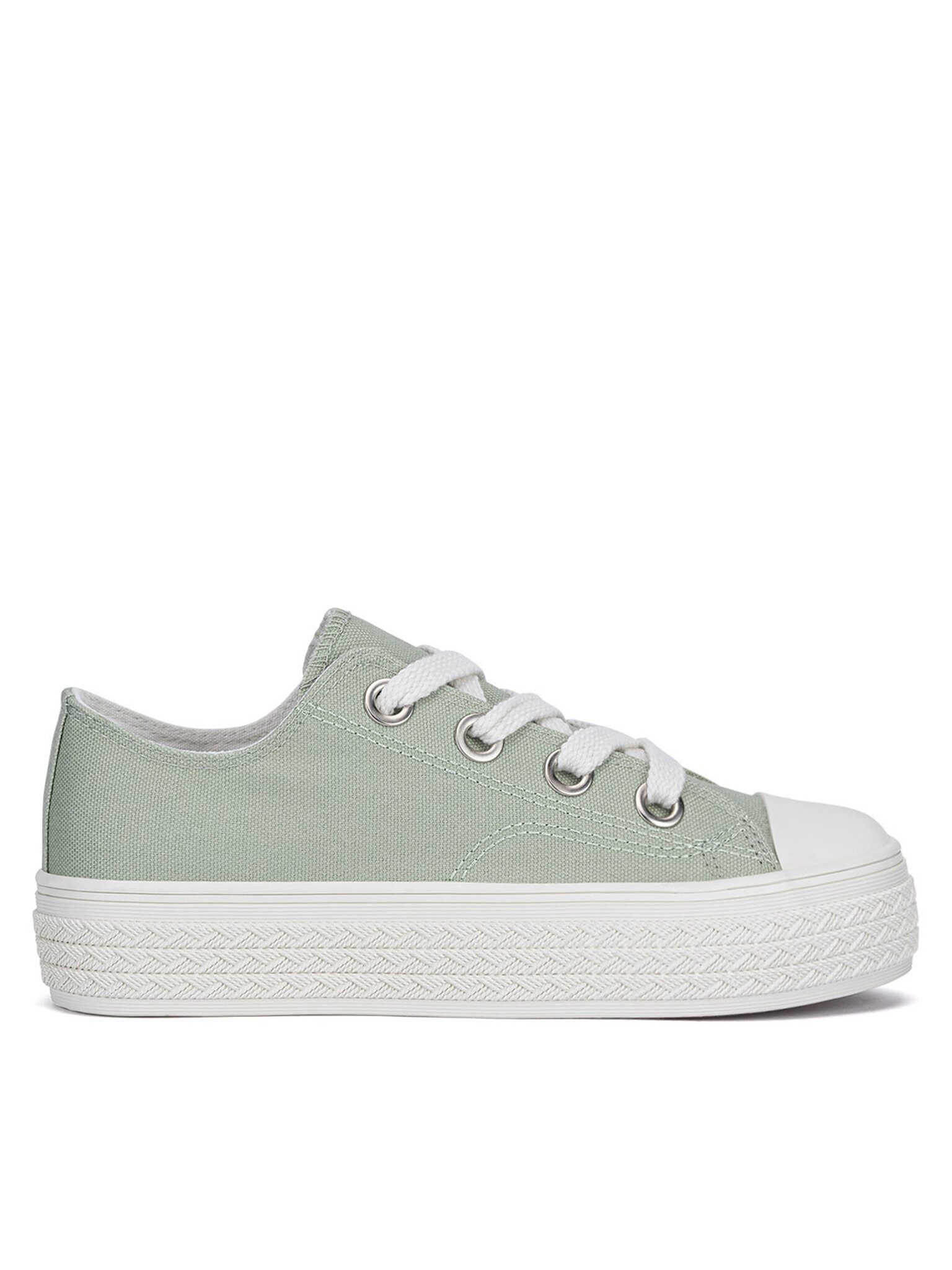 Jenny Fairy Sneakers aus Stoff Damen WFA2916-1 Grün Sneaker