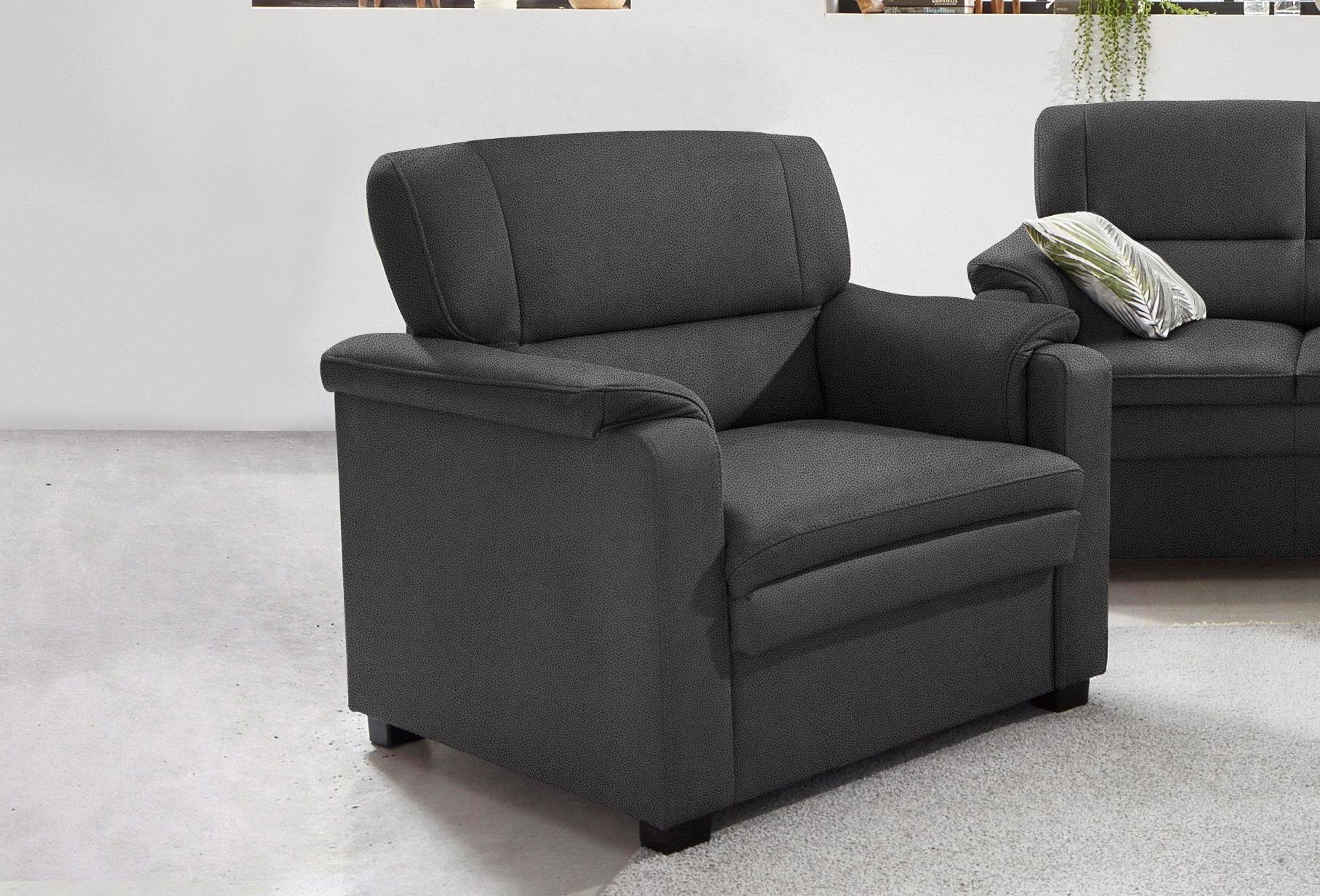 sit&more Sessel Pisa, mit Federkern günstig online kaufen