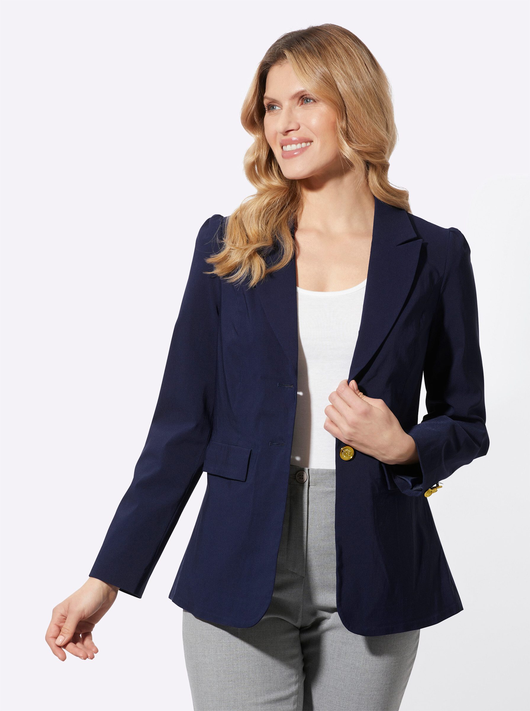 Sieh an! Blusenblazer Blazer günstig online kaufen