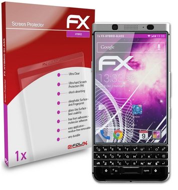 atFoliX Schutzfolie Panzerglasfolie für Blackberry KeyOne, Ultradünn und superhart