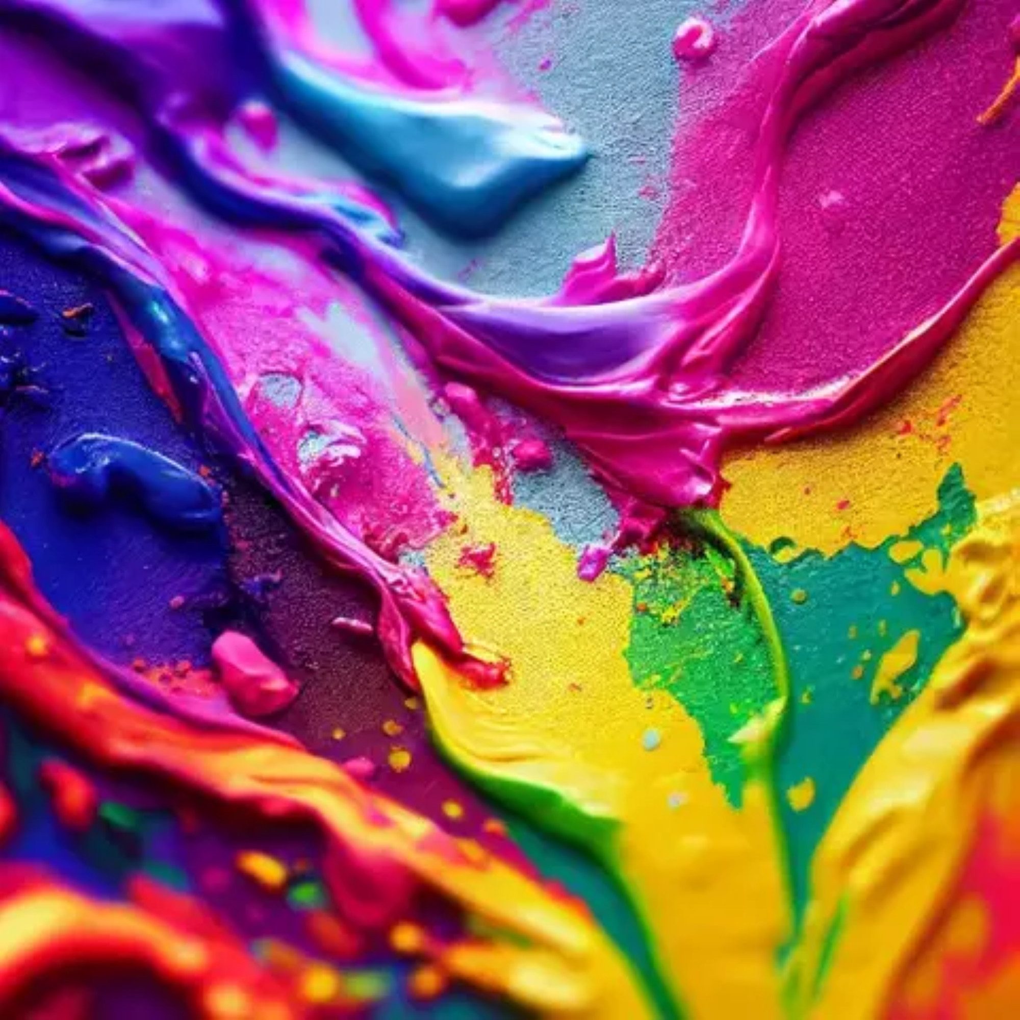 MAALEO Acrylfarbe Künstlerqualität Acrylfarben Set - 24/12 Farben à 12 ml, Lebendige Farben, geruchs- und ungiftig, wasserfest, leicht mischbar