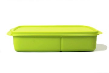 TUPPERWARE Lunchbox Lunchbox 1 L limette mit Trennwand + SPÜLTUCH