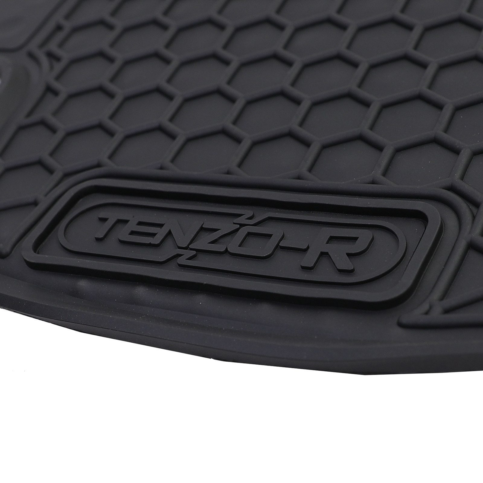 Tenzo-R Passform-Fußmatten Auto Gummi Fußmatten Schwarz Premium Set für VW Tiguan II 2016-2020