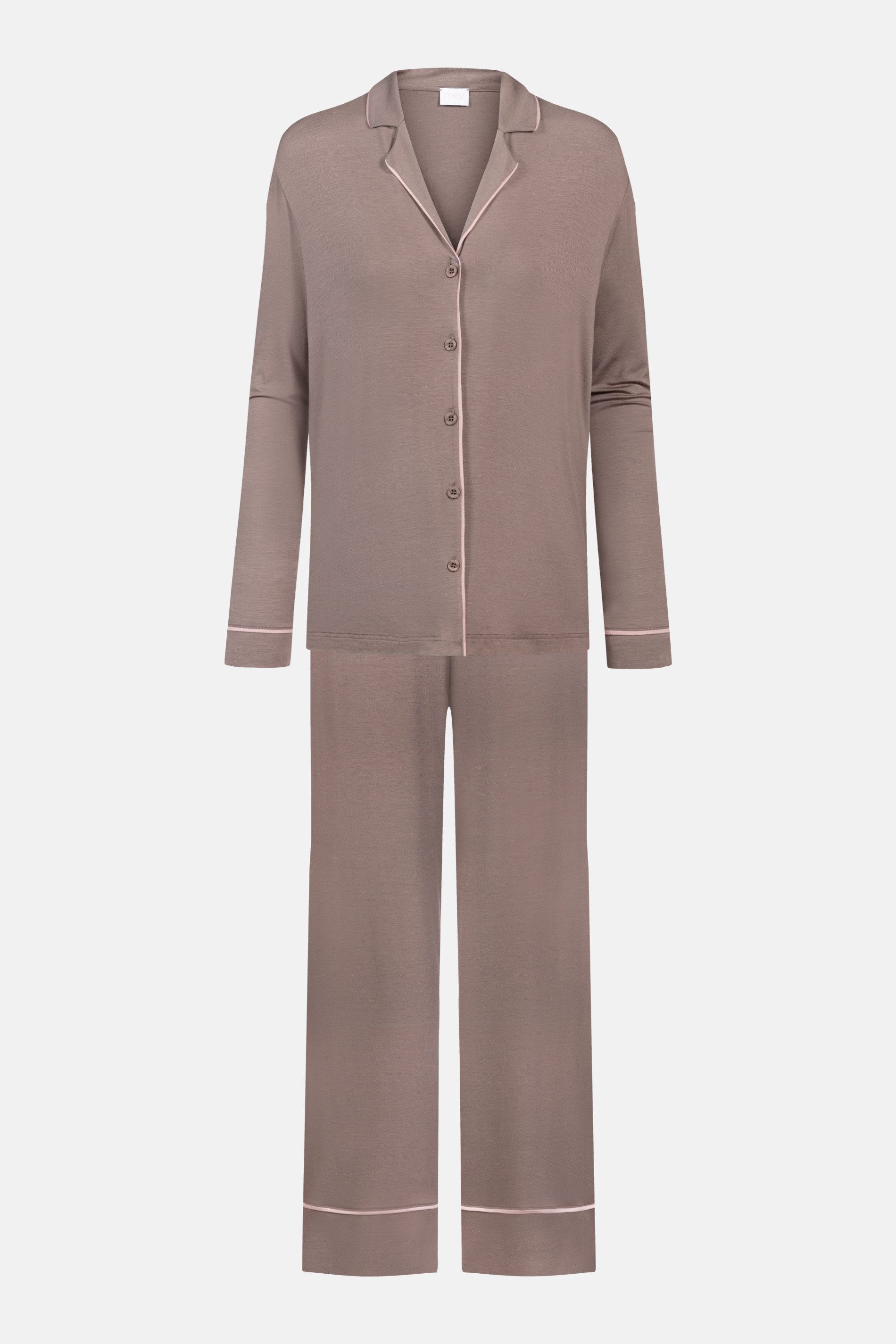 Mey Schlafanzug Damen Serie Pure Chic Uni (2 tlg)