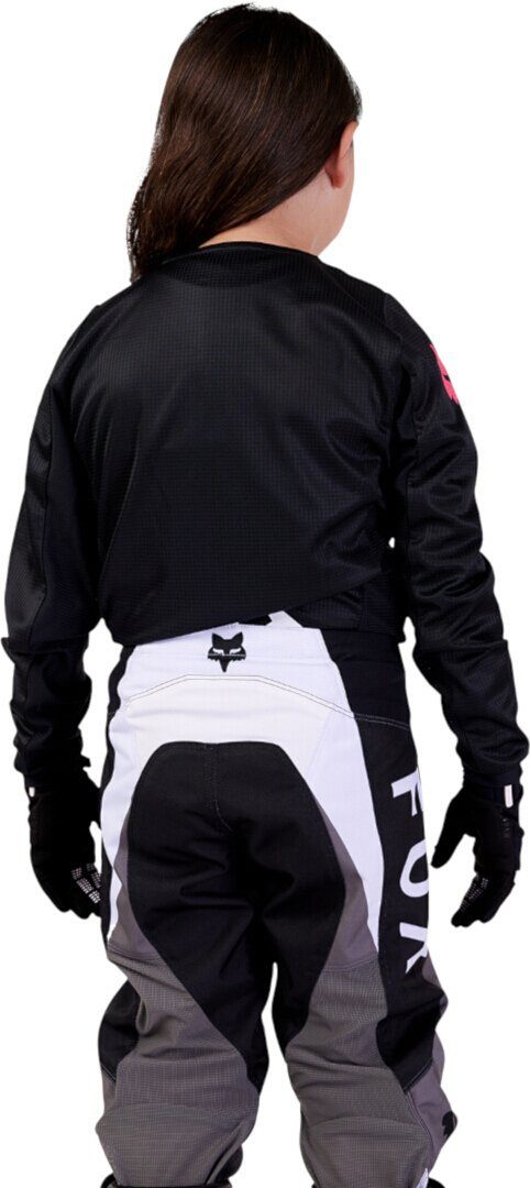 Fox Racing Motocross-Shirt 180 Blackout 2023 Mädchen Motocross Jersey Atmungsaktiv