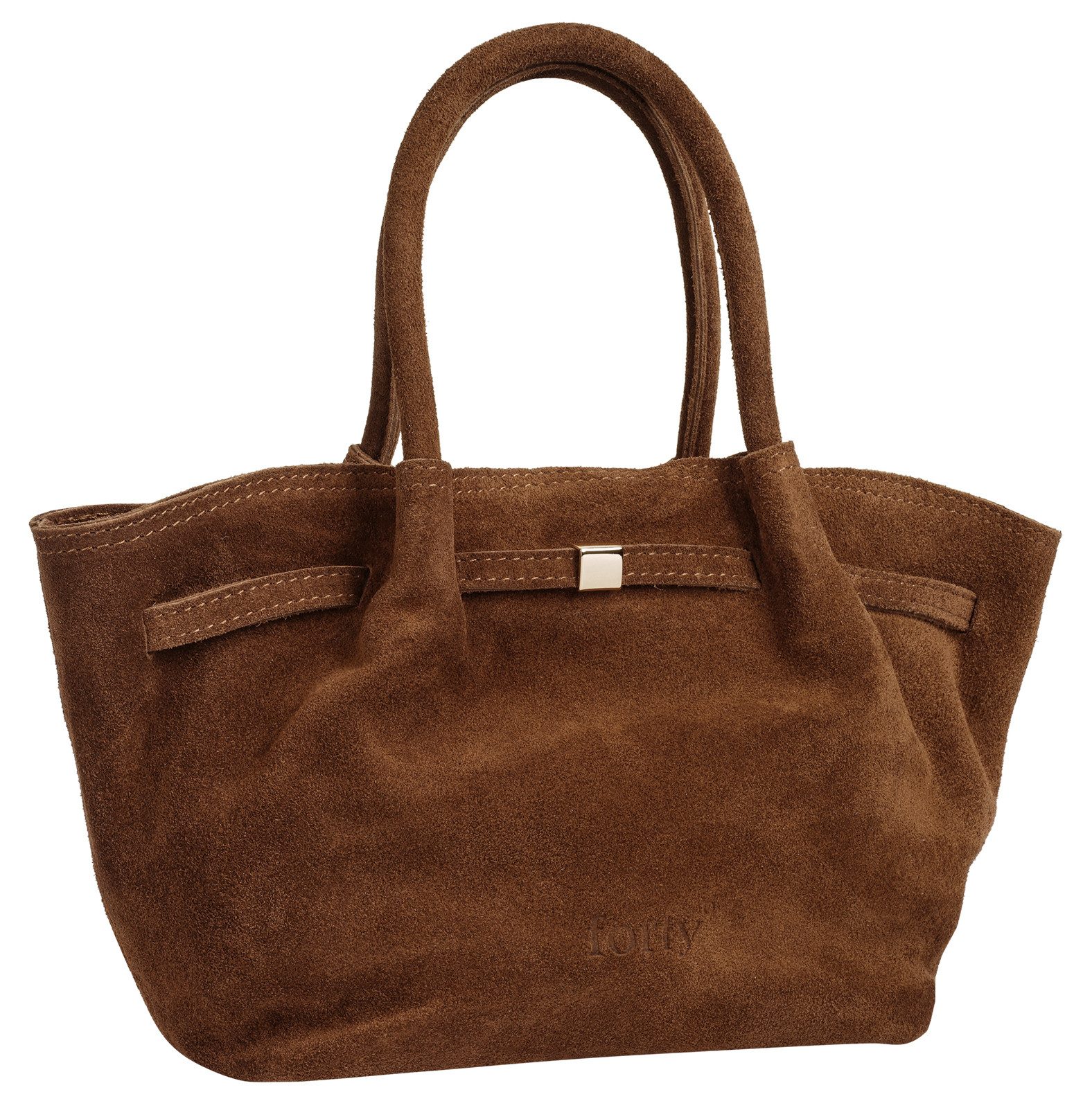 forty° Henkeltasche Marvezza - S, echt Leder, Made in Italy