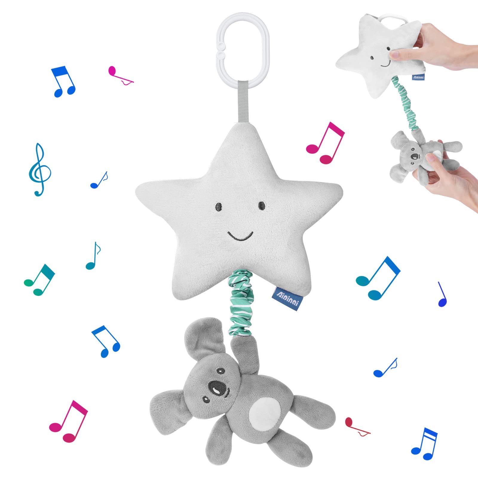 CLTYQ Mobile Babybettglockenspielzeug,Hängespielzeug für Neugeborene,Rasche günstig online kaufen