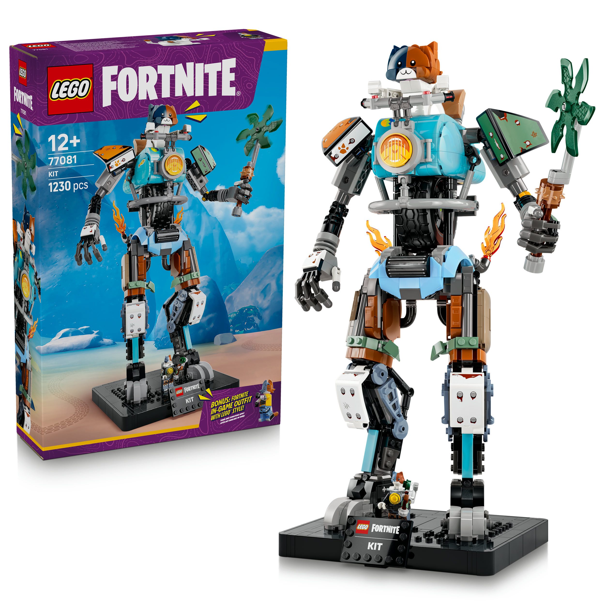 LEGO® KIT (77081), LEGO Fortnite Konstruktionsspielsteine, (1230 St), Made in Europe