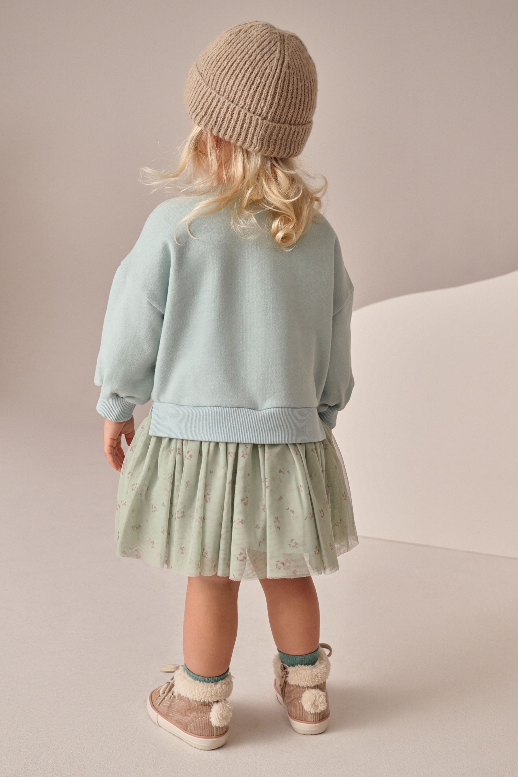 Next Partykleid Partykleid aus Sweatshirtmaterial (1-tlg) günstig online kaufen