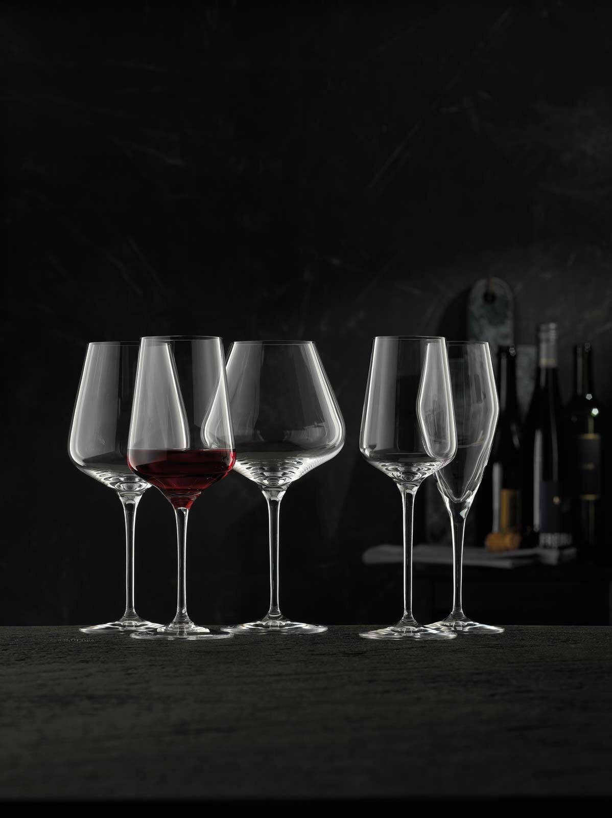 Rotweinglas ViNova ml 550 4er Rotweingläser Set, Kristallglas Nachtmann