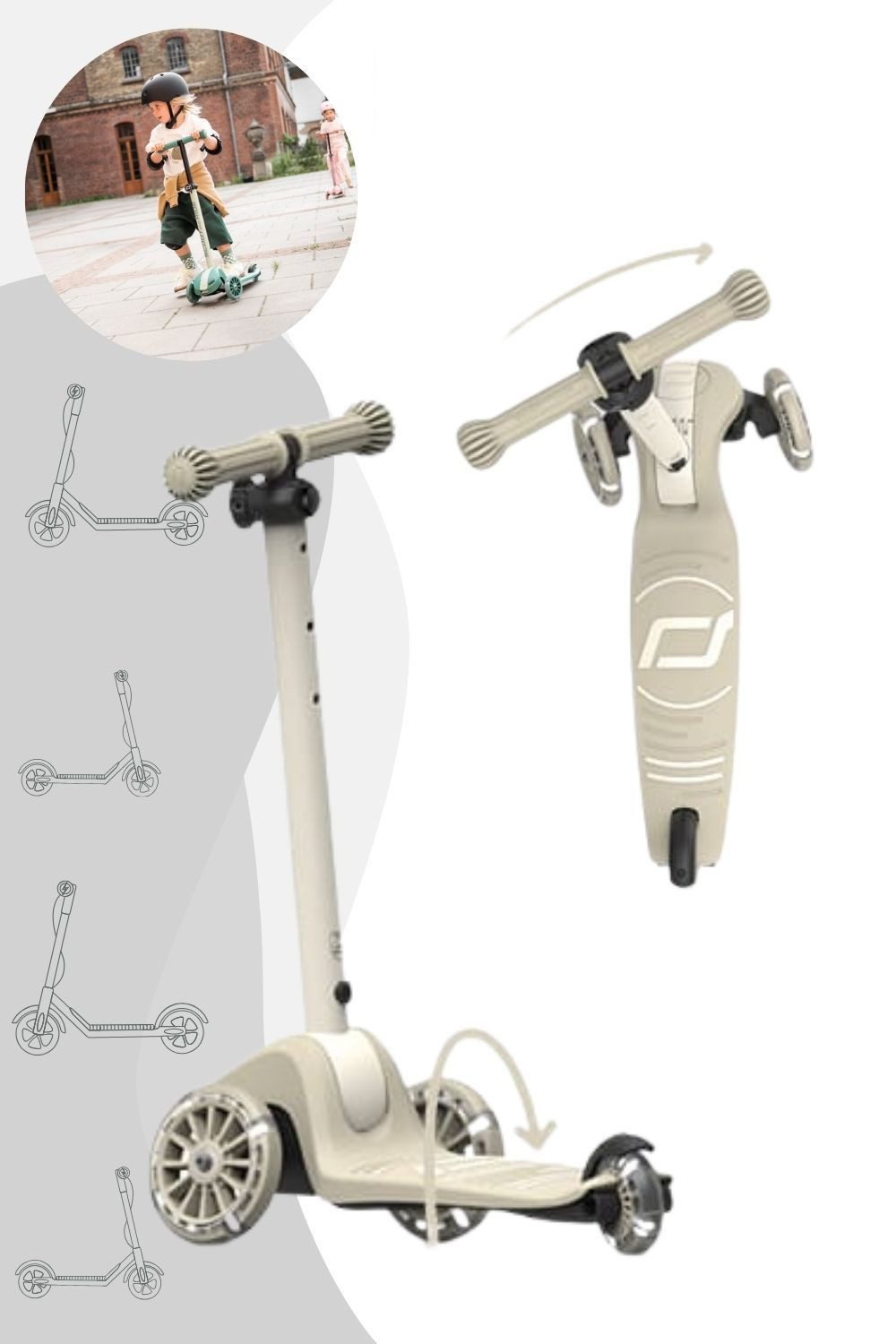 Globber Laufrad Highwaykick 3S - Scooter / Kickboard