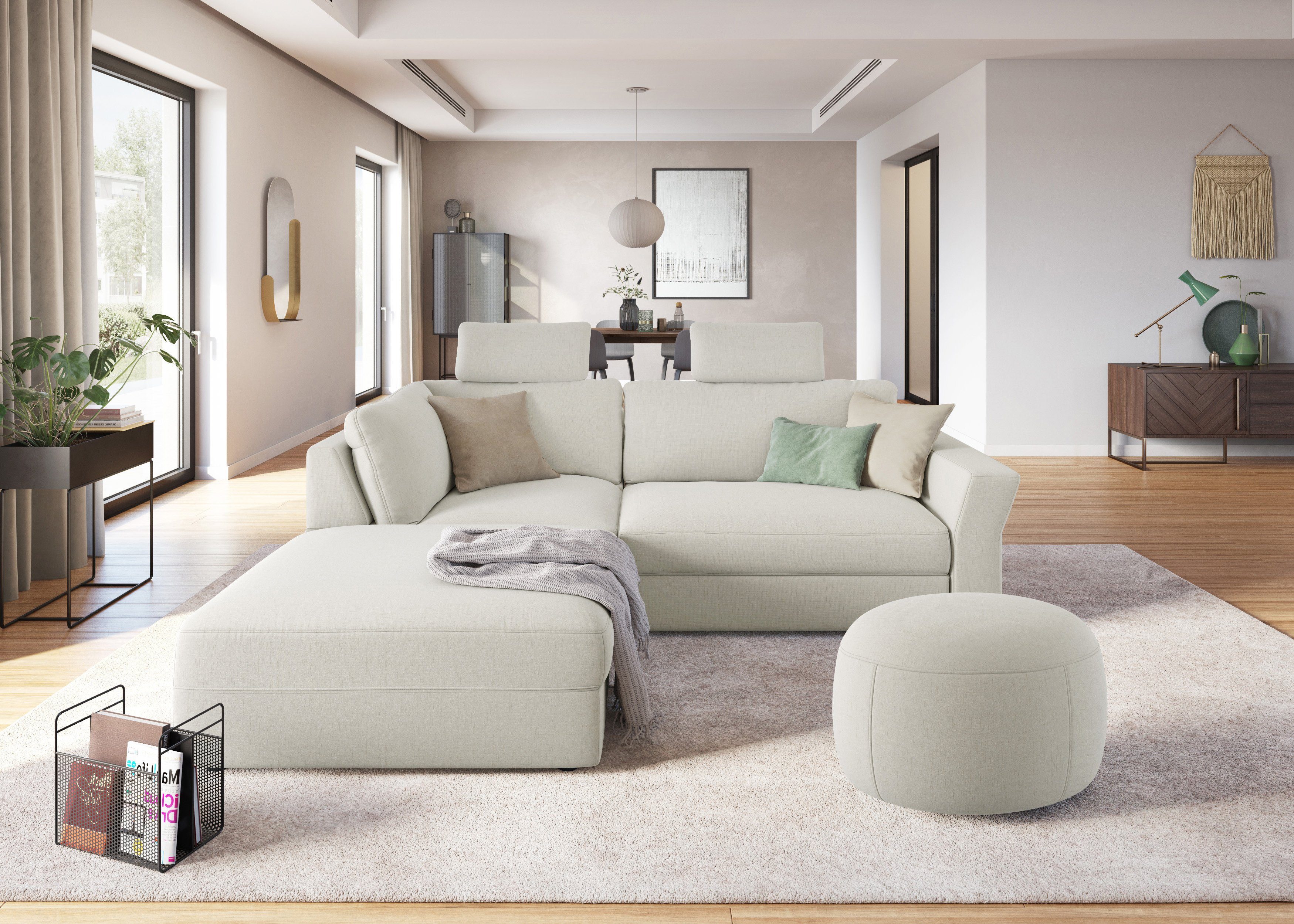 sit&more Hocker Cadabra, Rundhocker, Durchmesser Sitzfläche 64 cm oder 104 cm