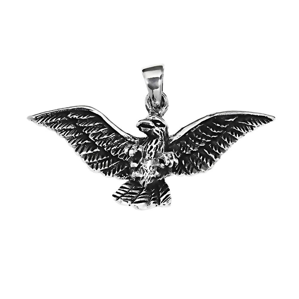 Kettenanhänger Original 925 Sterling Silber Ketten Anhänger Adler