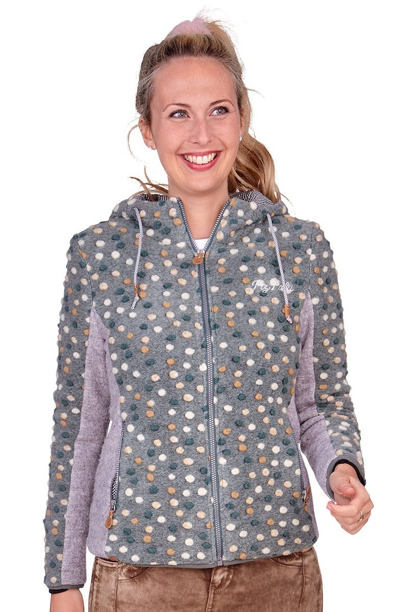 Piz Palü Outdoorbluse Walkjacke Damen - ALTENMARKT - lorbeer