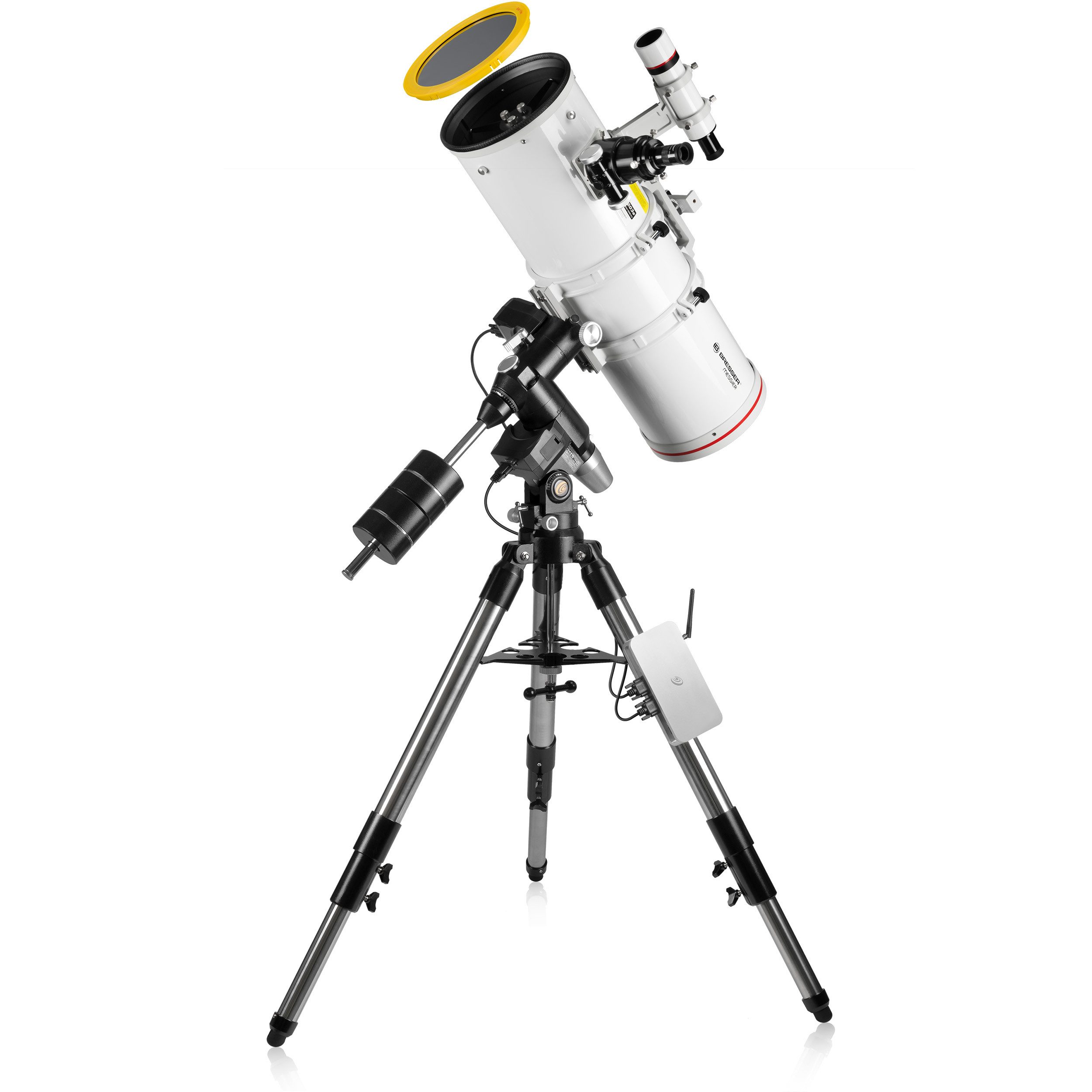 Teleskop BRESSER Messier NT203s/800 EXOS-2 PMC-Eight GoTo Teleskop-Set