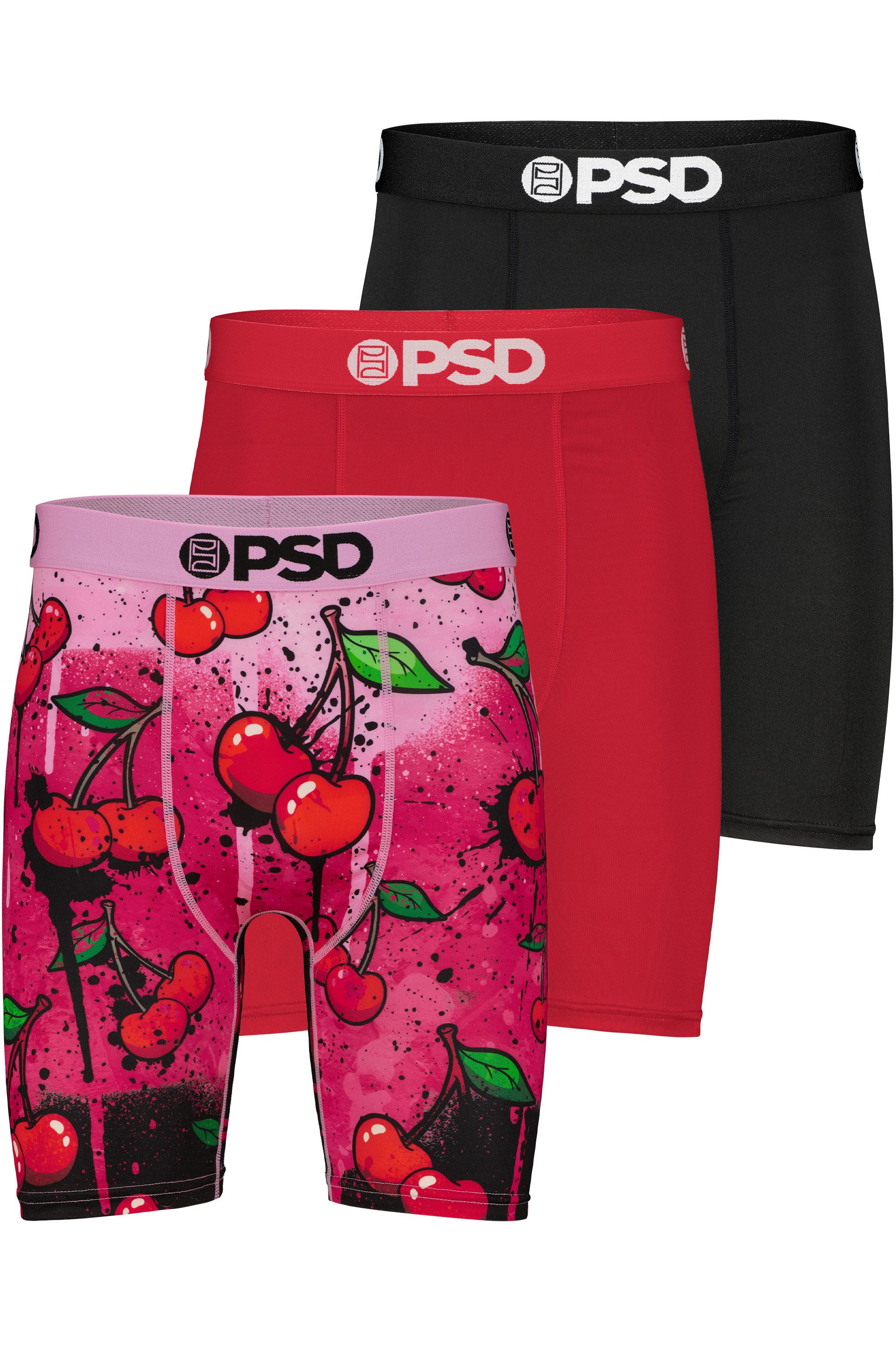 PSD Boxershorts 3 PACK - CHERRY DRIP Herren