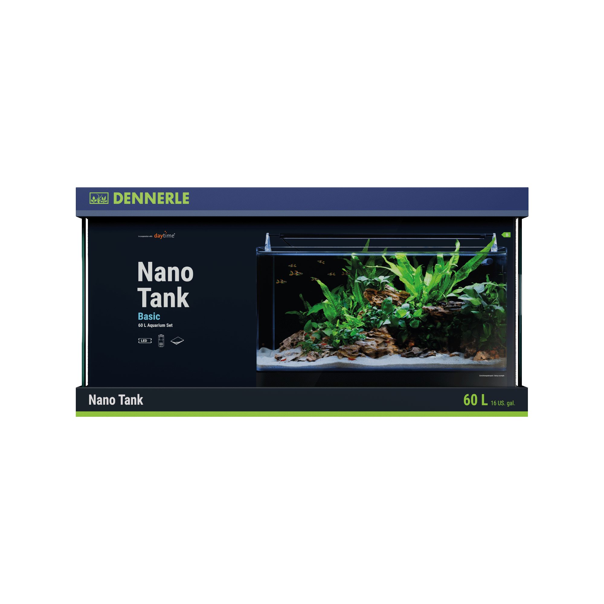 DENNERLE Aquarien-Set Nano Tank Basic