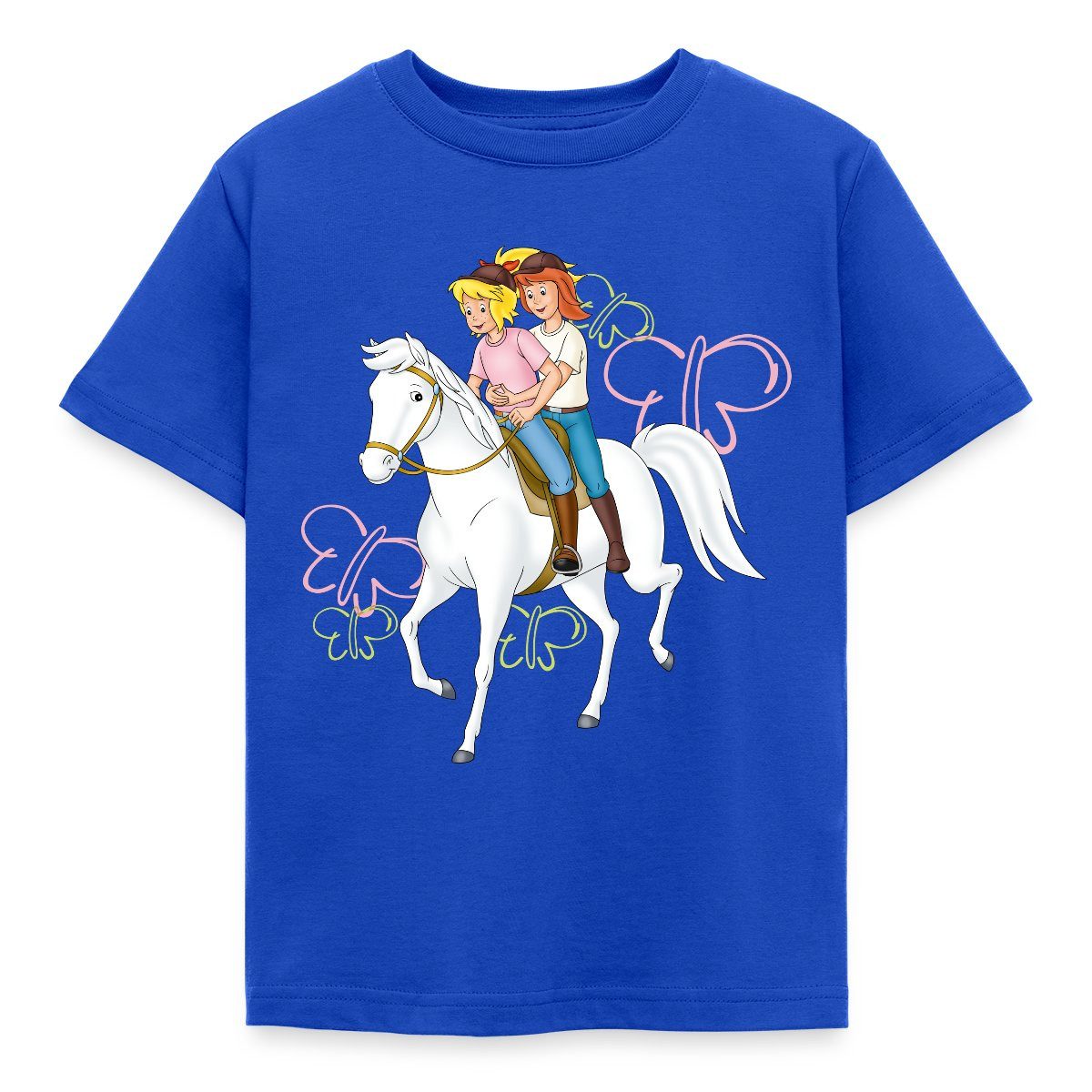 T-Shirt Bibi Und Tina Reiten Auf Stute Sabrina Kinder T-Shirt