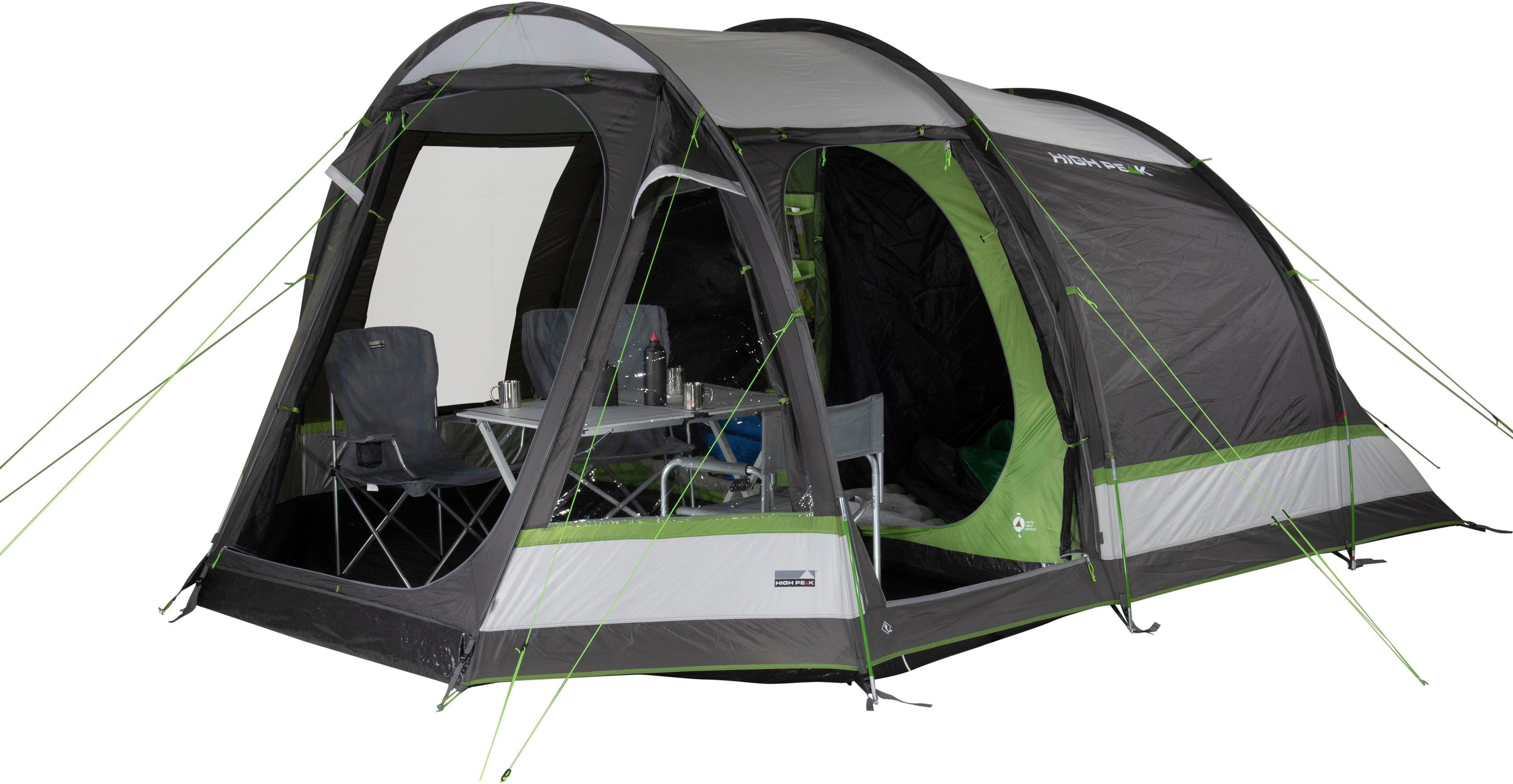 High Peak Tunnelzelt Meran 4.0, Personen: 4