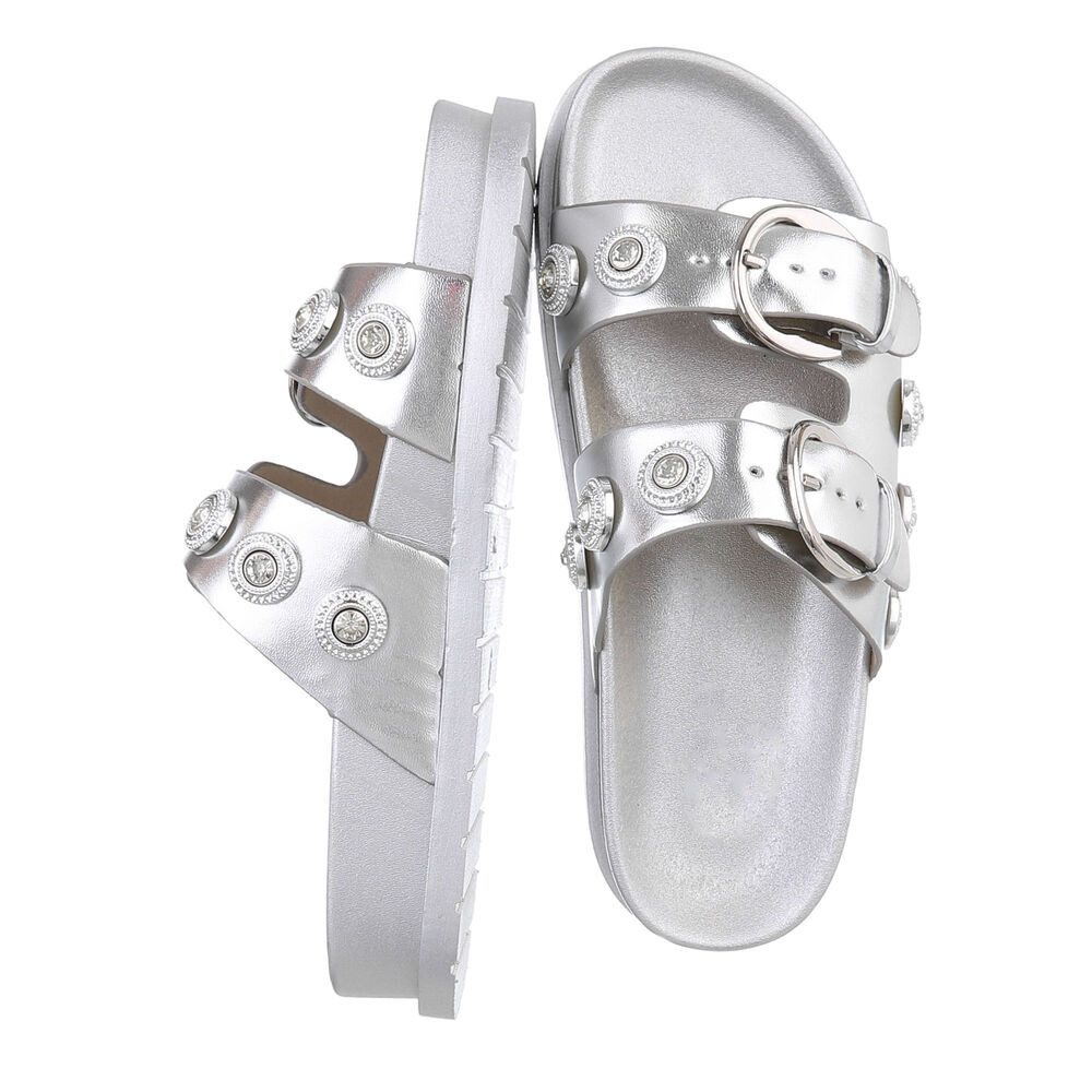 Ital-Design Damen Mules Freizeit Pantolette (86706544) günstig online kaufen