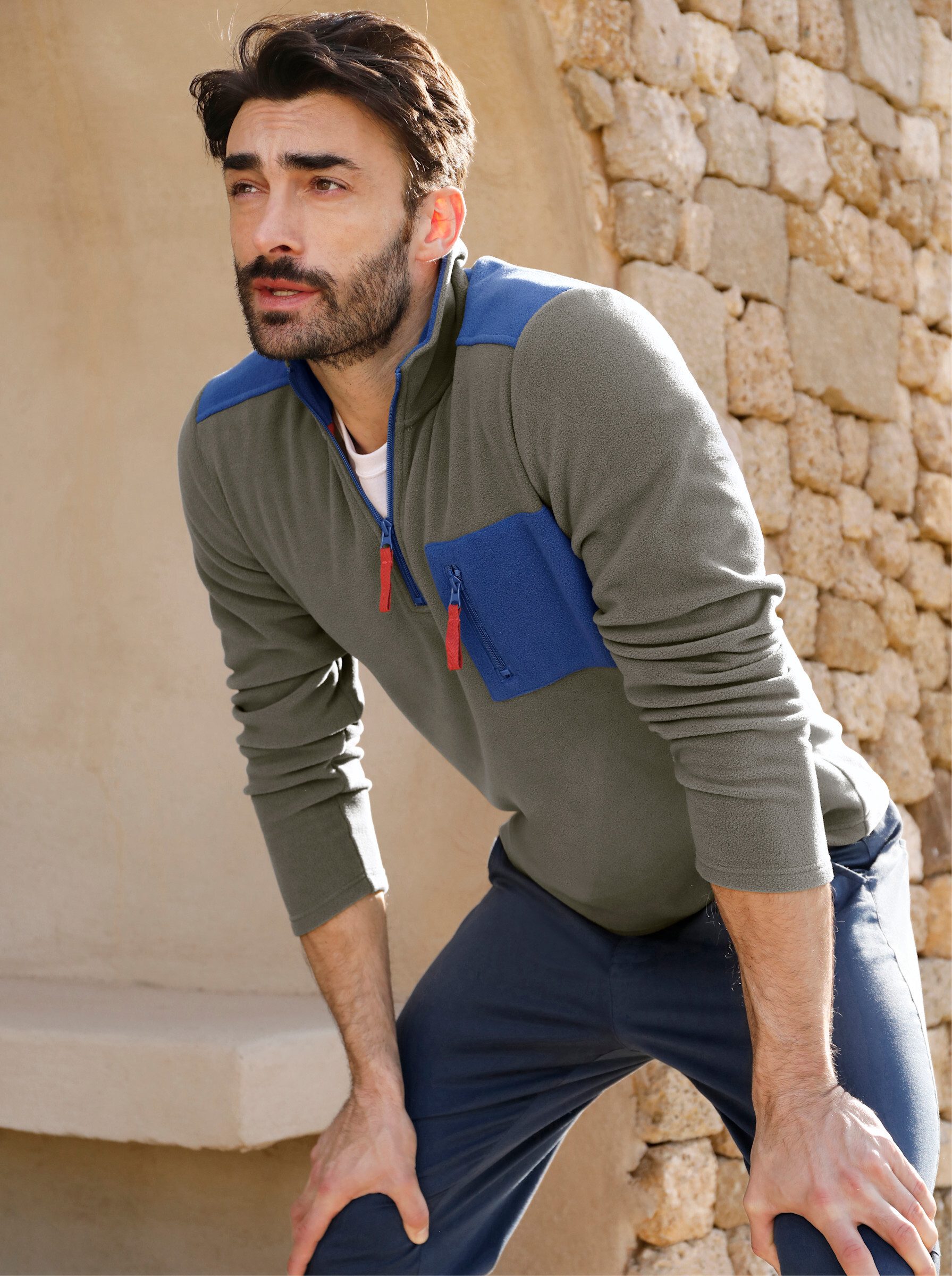 Witt Funktionsjacke Fleece-Shirt Langarm