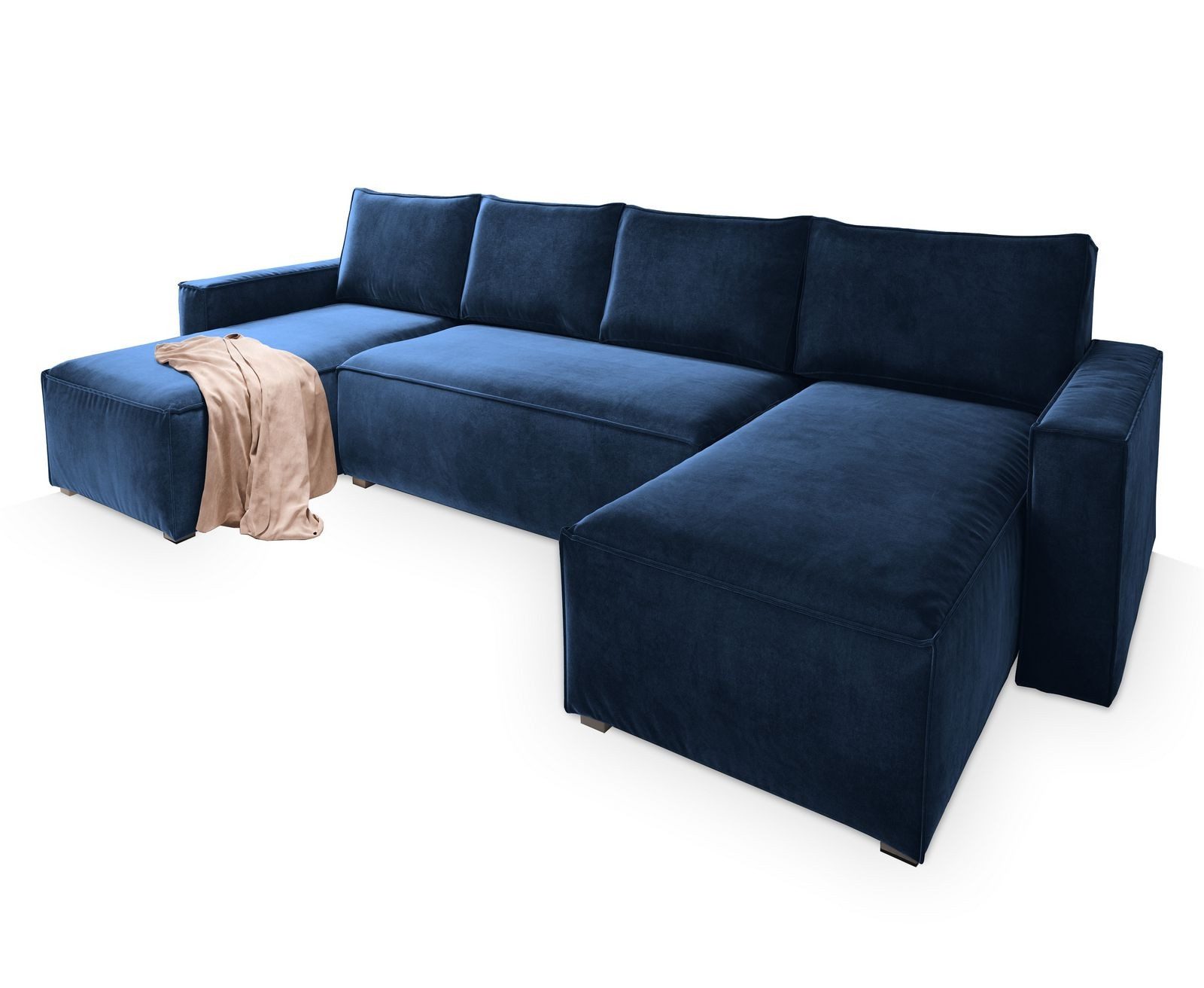 Masseno Ecksofa DENI mit Schlaffunktion U-Form, günstig online kaufen
