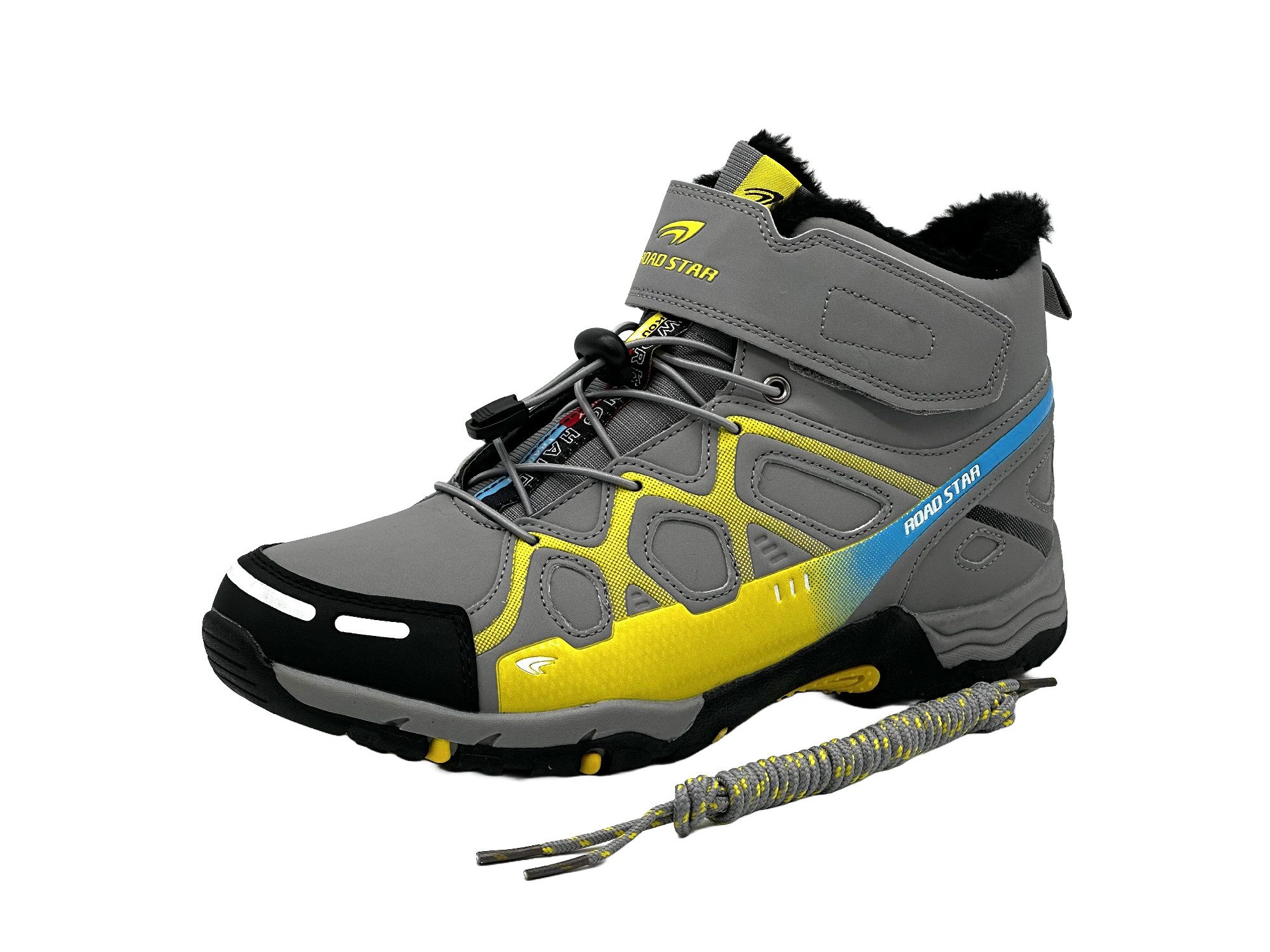 Nowaland Gefütterter Trekkingstiefel Outdoor Schuhe Wanderstiefel Wasserabw günstig online kaufen