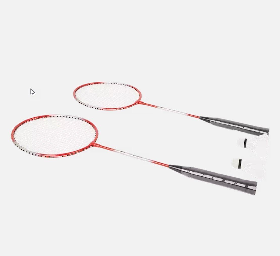 Spectrum Badmintonschläger Badminton Set 5 tlg., (5 tlg)