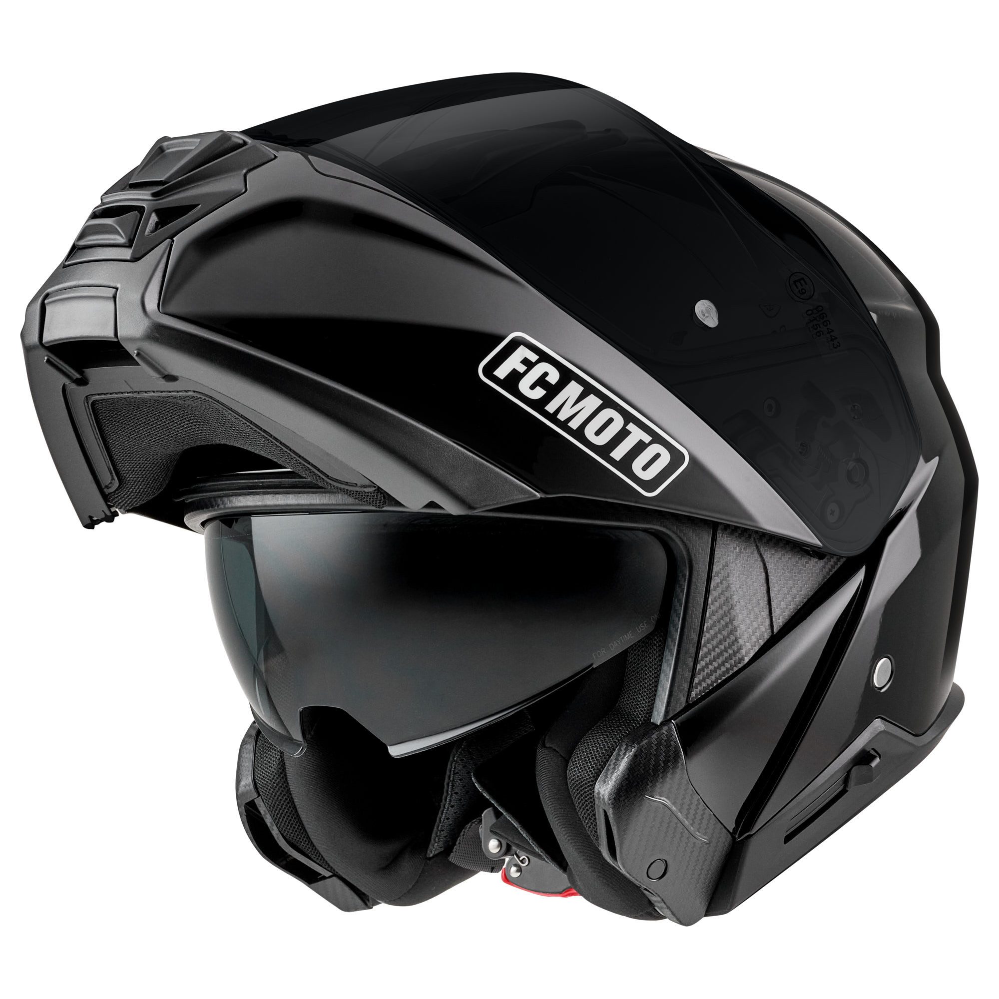 FC-Moto Motorradhelm G-362S Klapphelm, Vorbereitet Für Pinlockscheibe,herausnehmbares Innenfutter,integr