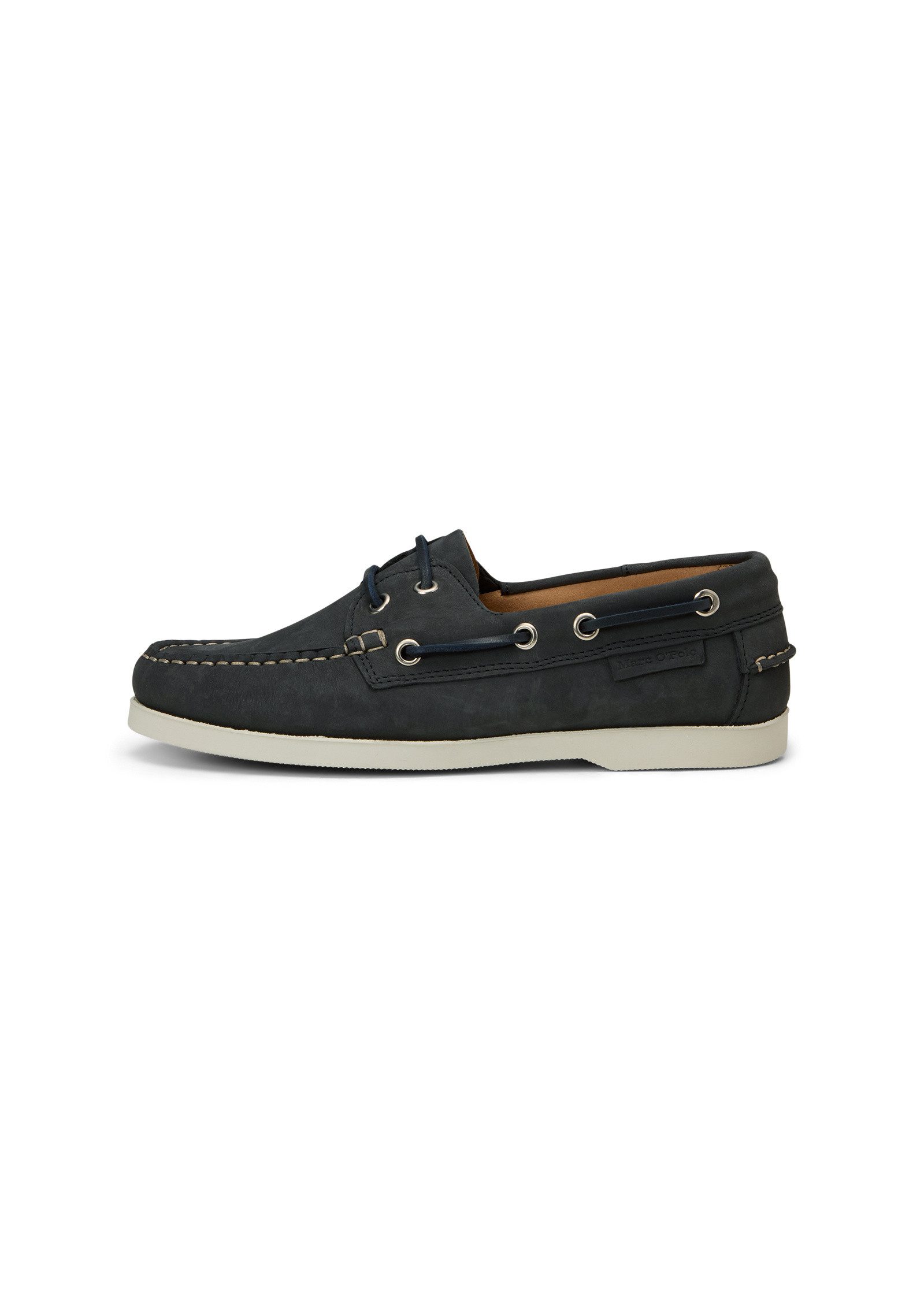 Marc O'Polo aus weichem Nubuk-Rindleder Bootsschuh