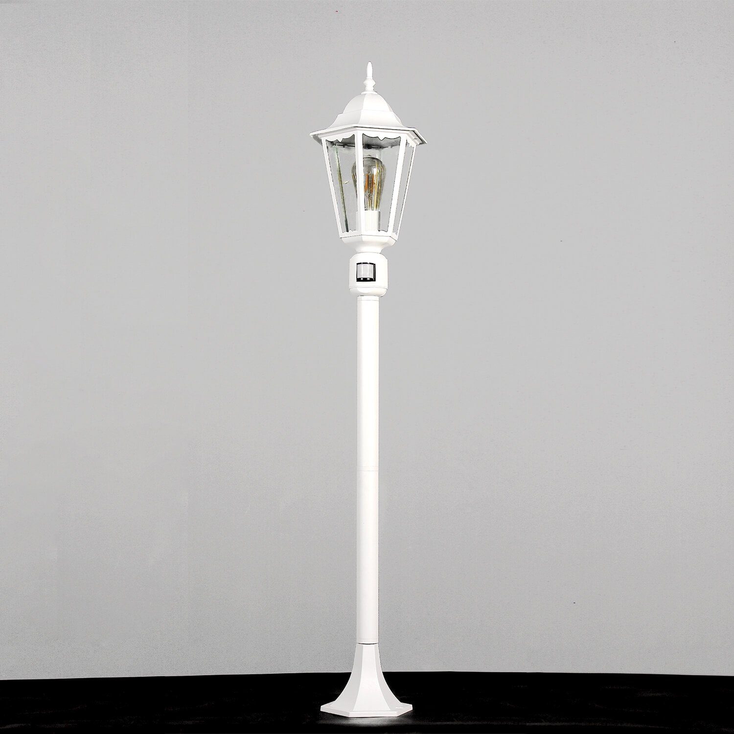 LichtErlebnisse AußenStehlampe, Wegeleuchte mit Bewegungsmelder IP44