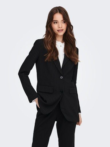 ONLY Longblazer ONLKIYA L/S OVS PINSTRIPE BLAZER TLR | Longblazer