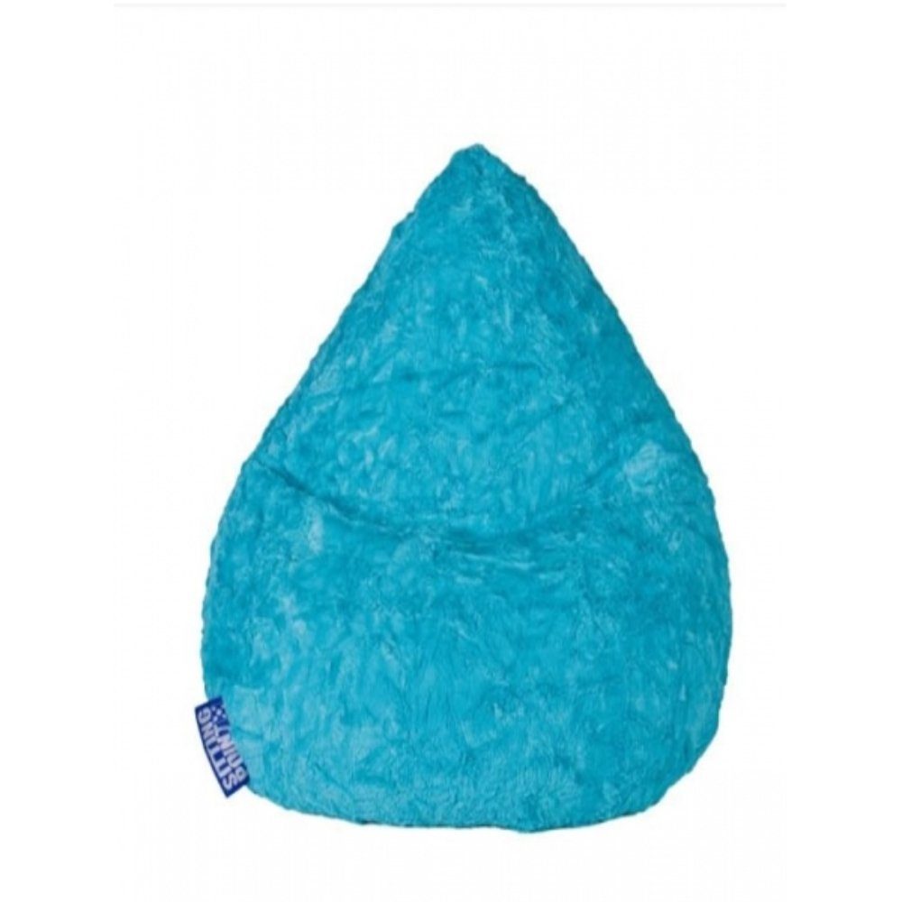 L Fluffy Magma Blau Sessel Sitzkissen Sitting türkis Sitzsack Heimtex Sitzsack Point