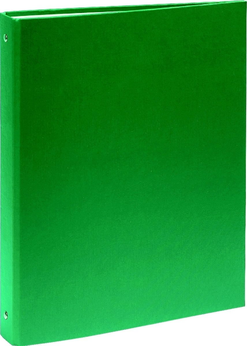 Präsentationsordner Ringbuch A4 PP 4 Ringe 30mm grün